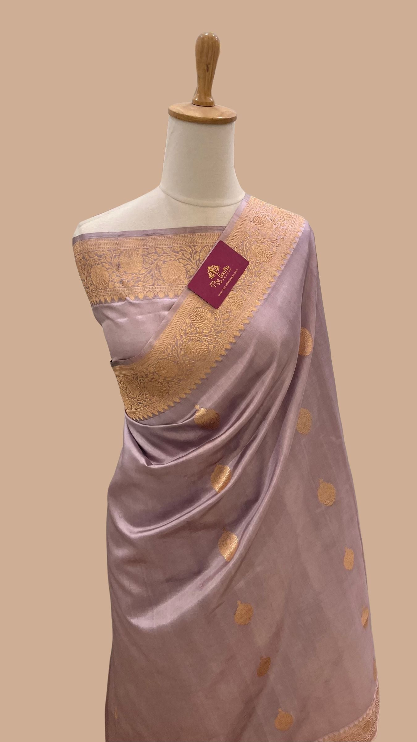 Pure Mango Silk Handloom Banarasi Saree