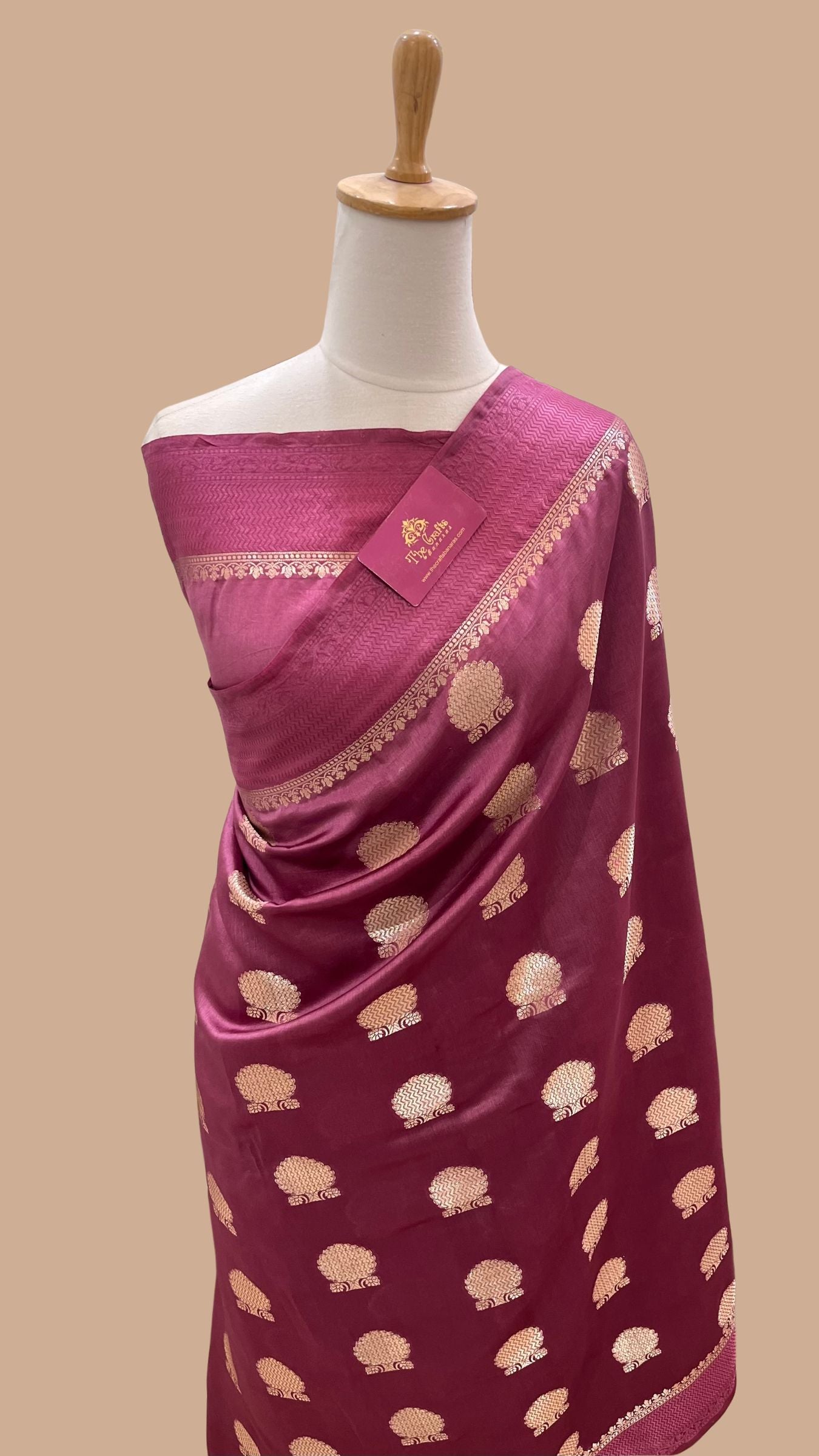 Pure Mango Silk Banarasi Saree