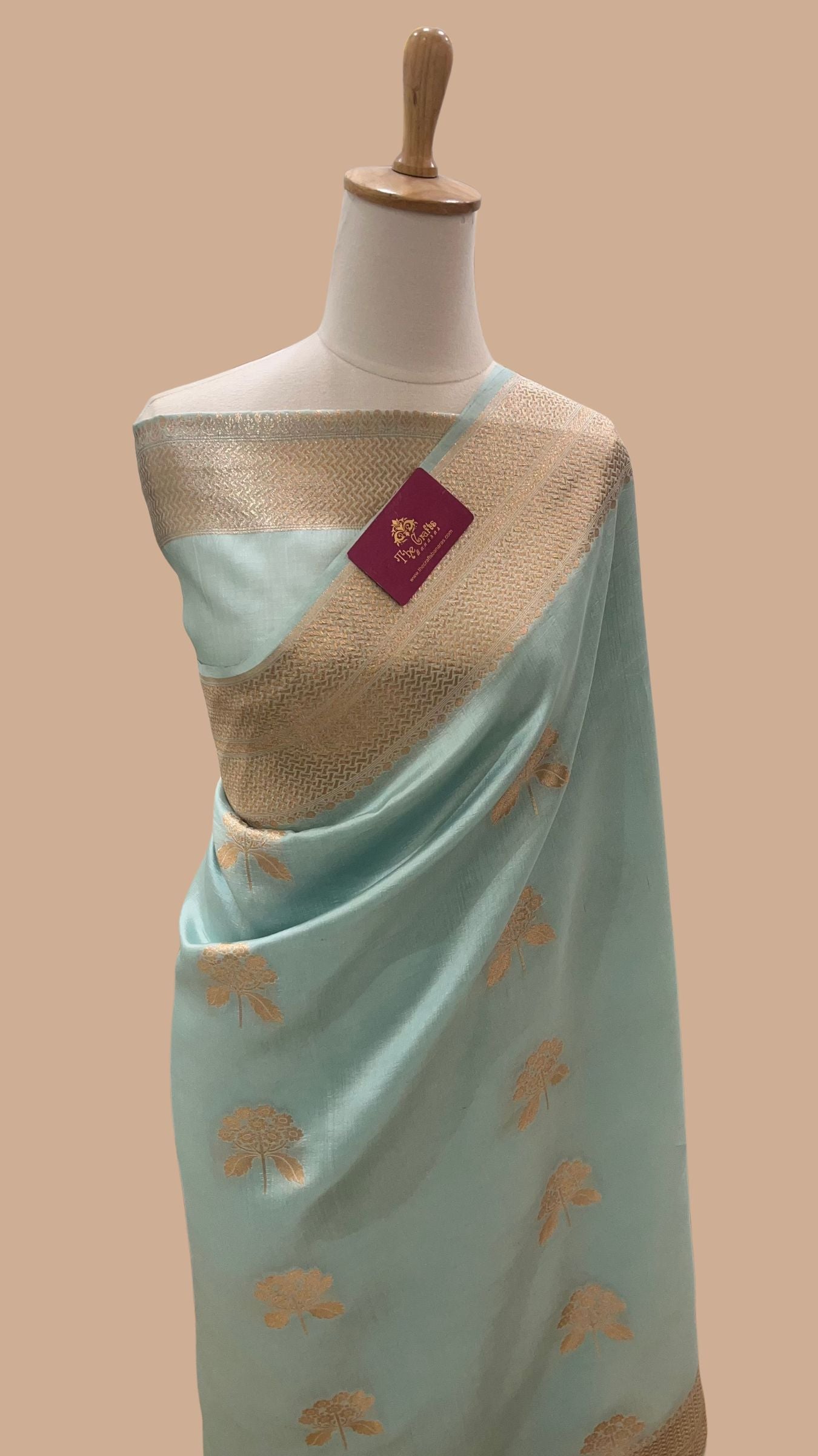 Pure Mango Silk Banarasi Saree