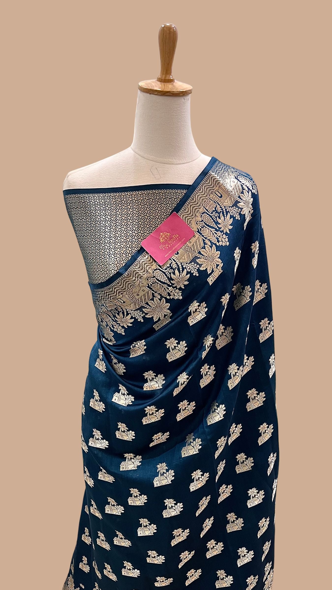 Pure Chiniya Silk Banarasi Saree