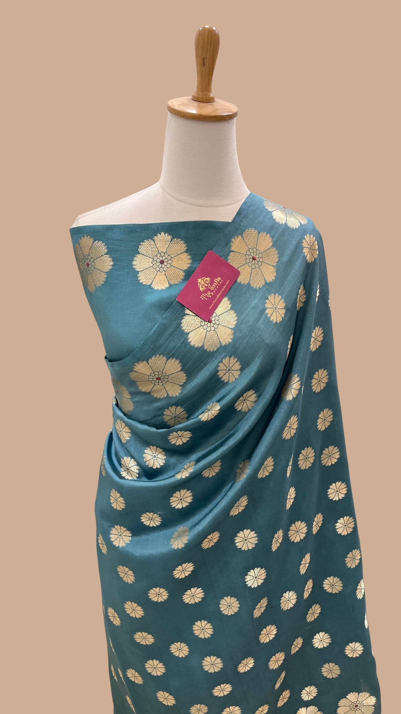 Pure Mango Silk Banarasi Saree