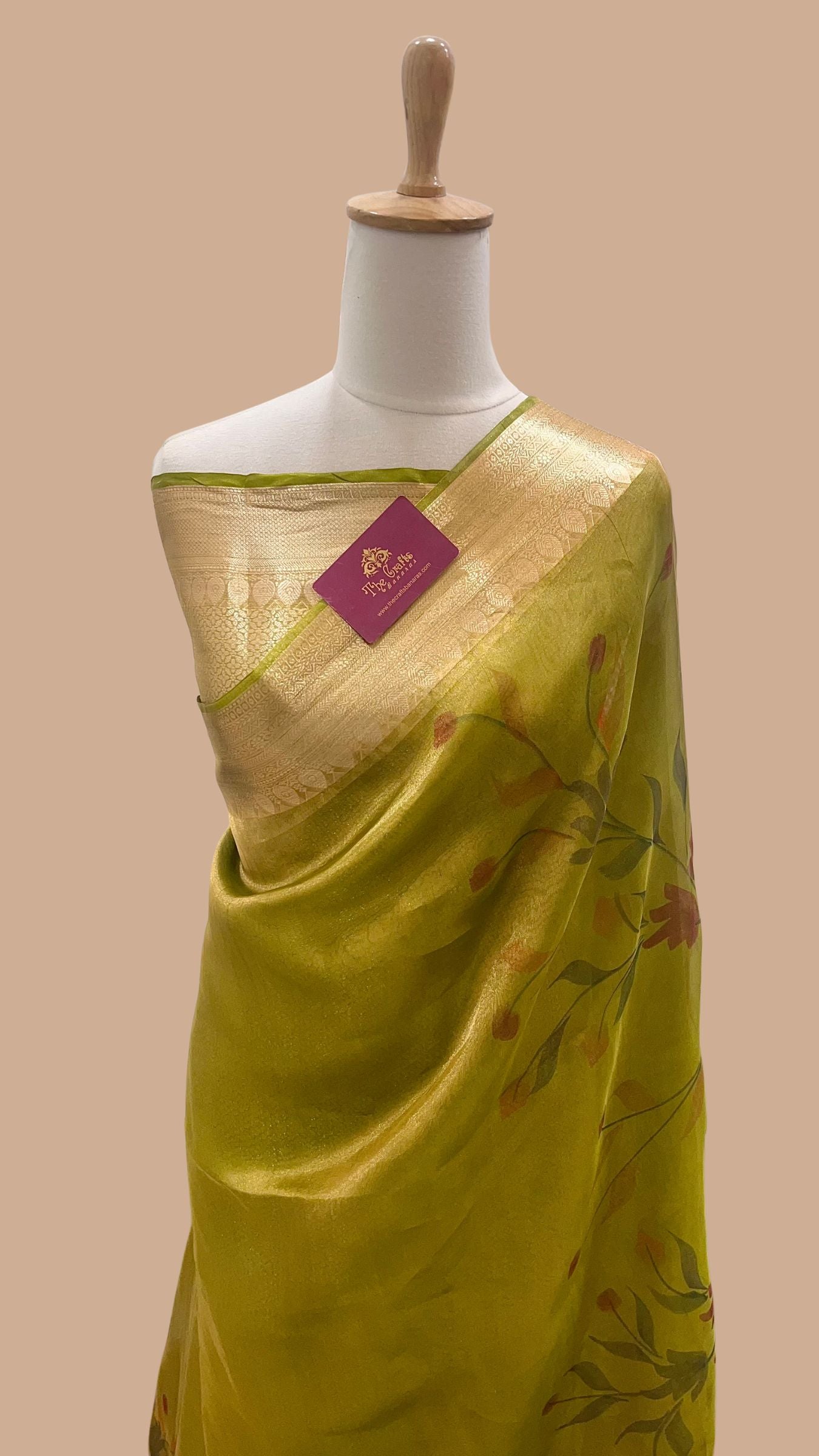 Pure Kora Tissue Silk Banarasi Saree