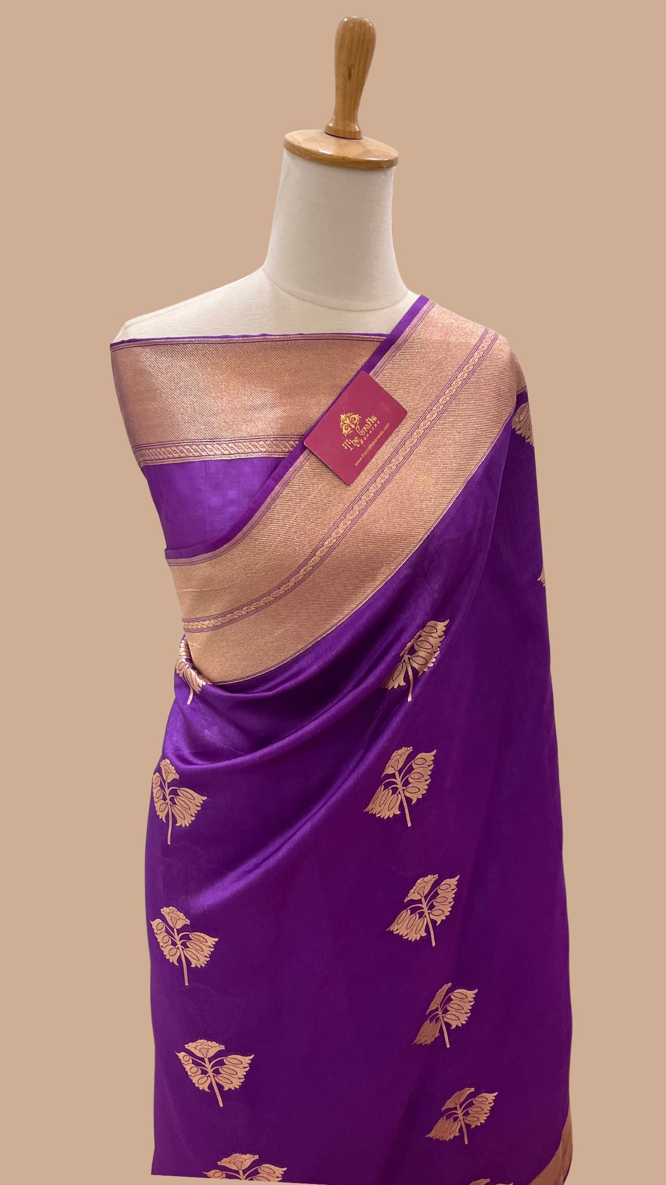 Pure Mango Silk Banarasi Saree