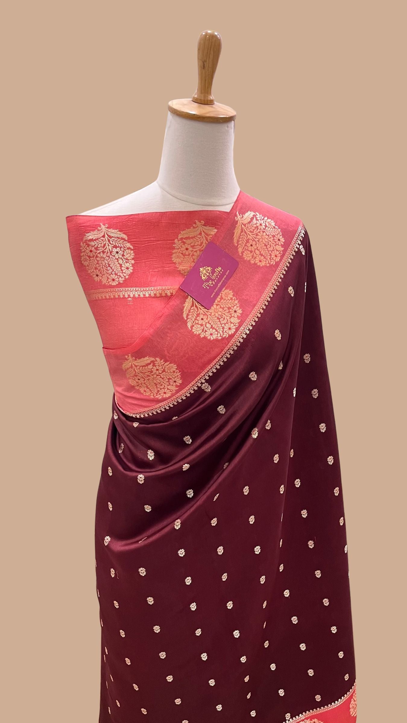 Pure Mango Silk Banarasi Saree