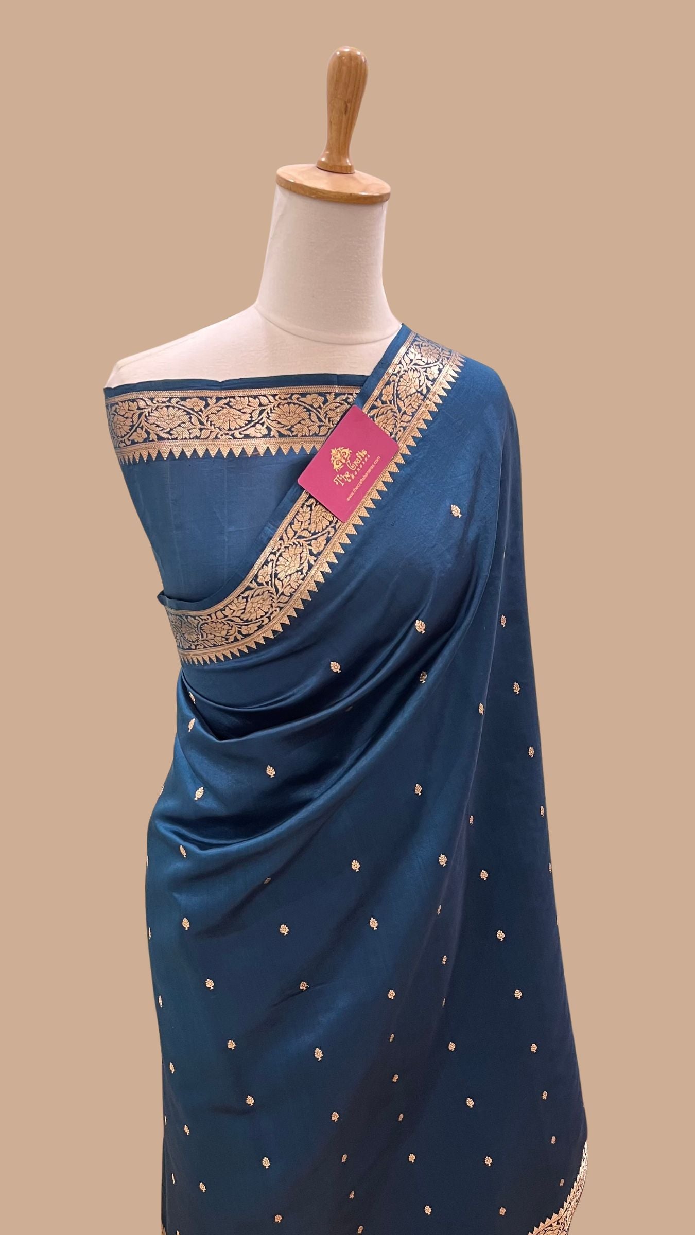 Pure Mango Silk Handloom Banarasi Saree