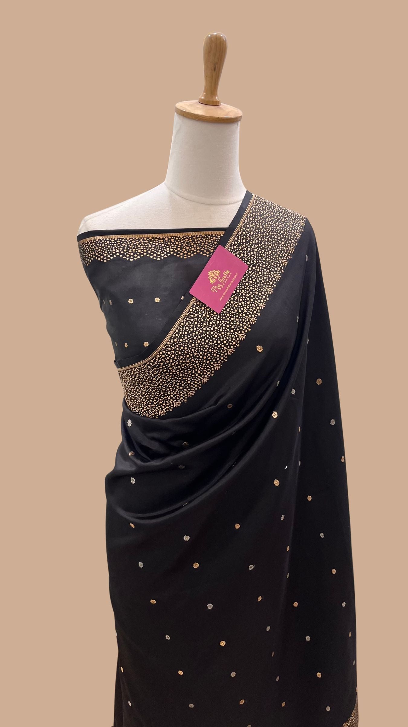 Pure Mango Silk Handloom Banarasi Saree