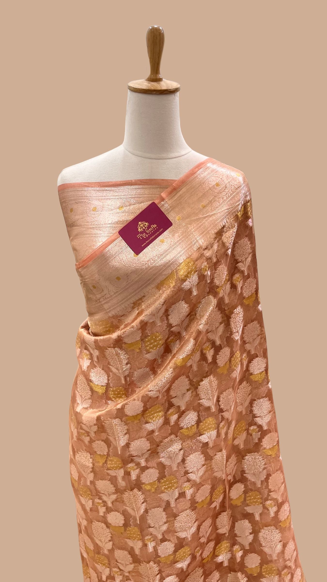 Pure Tissue Silk Banarasi Saree