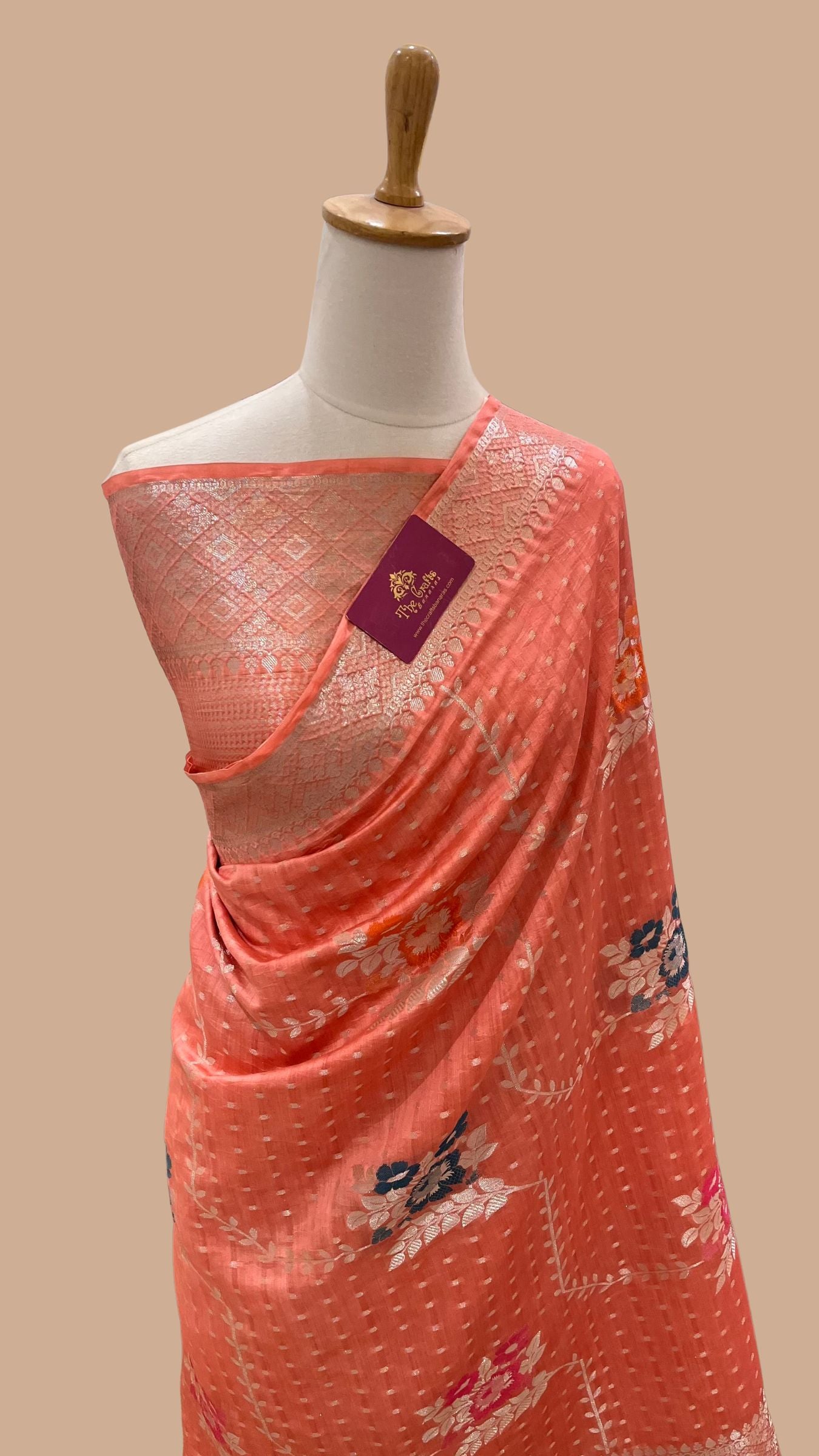 Pure Chiniya Silk Banarasi Saree