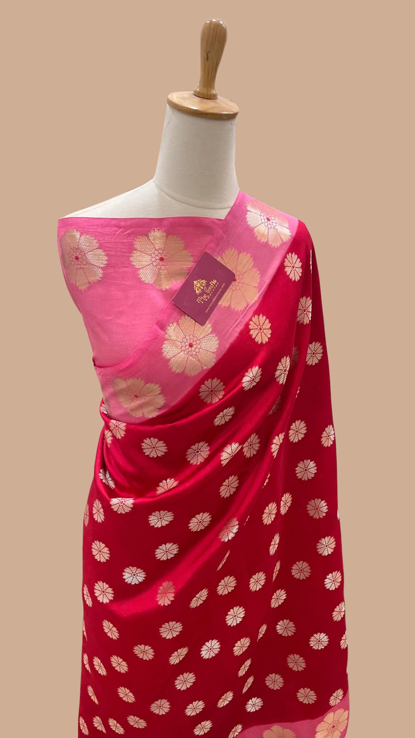 Pure Mango Silk Banarasi Saree