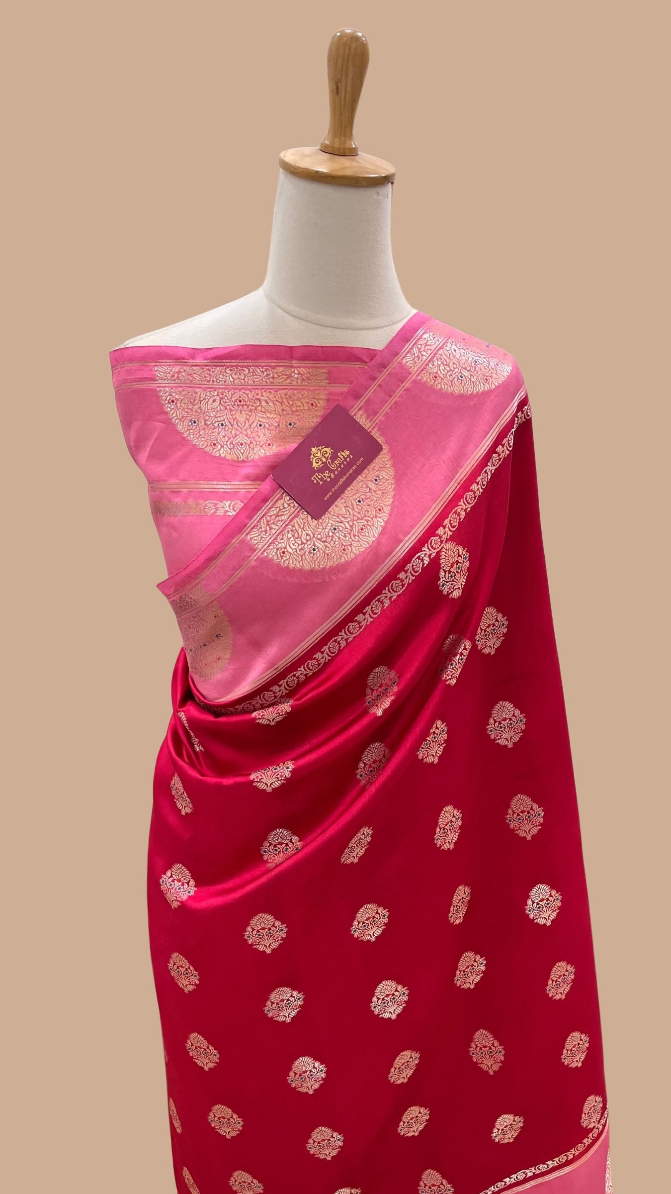 Pure Mango Silk Banarasi Saree