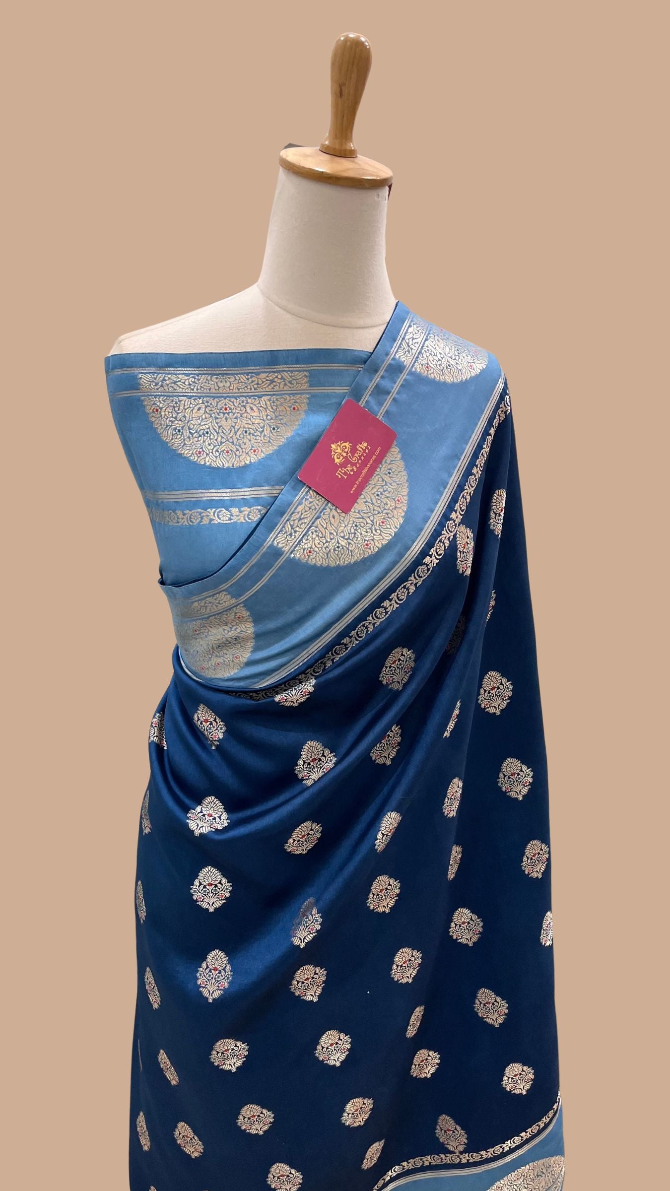 Pure Mango Silk Banarasi Saree