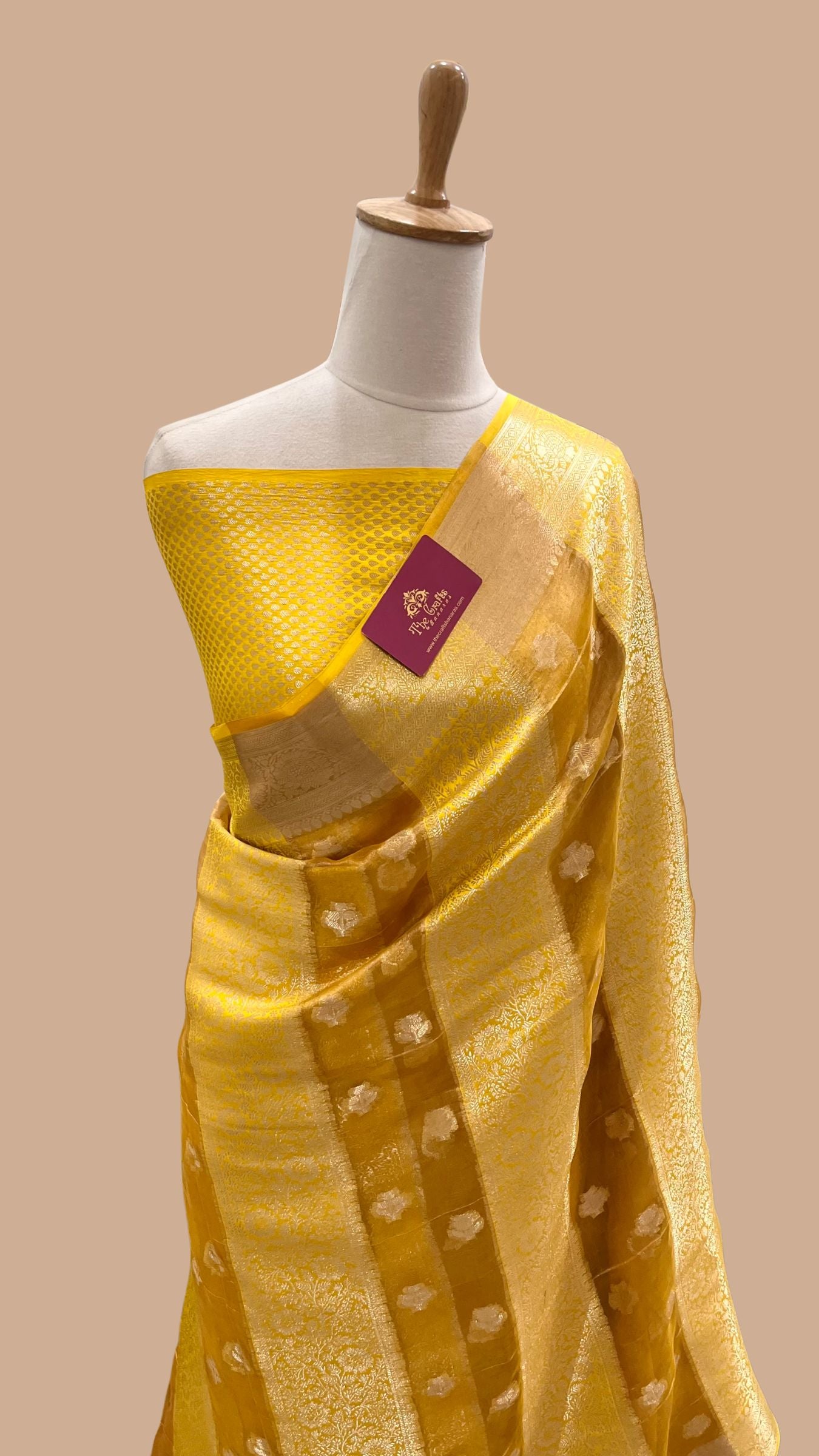 Pure Chiniya Tissue Silk Banarasi Saree