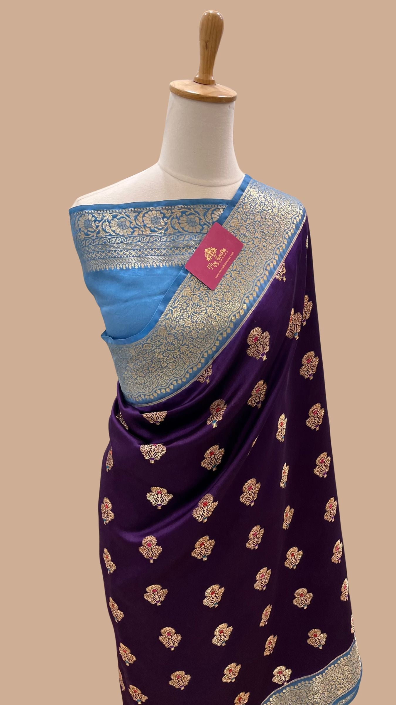 Pure Mango Silk Banarasi Saree