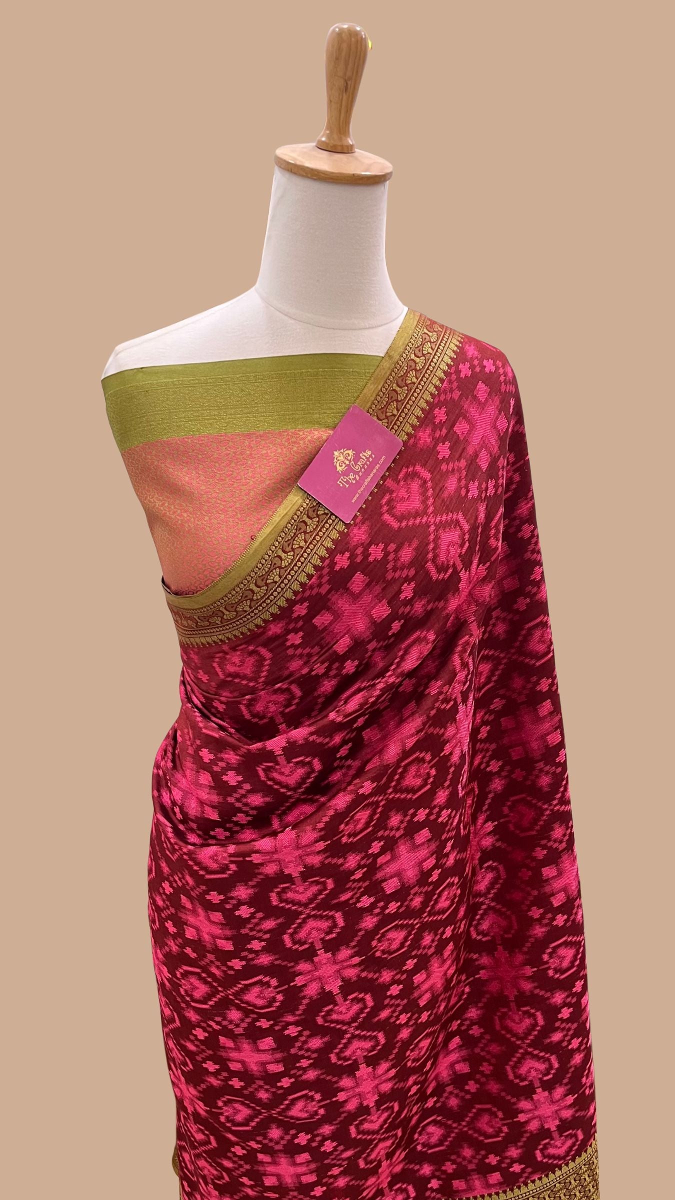 Pure Chiniya Silk Banarasi Saree