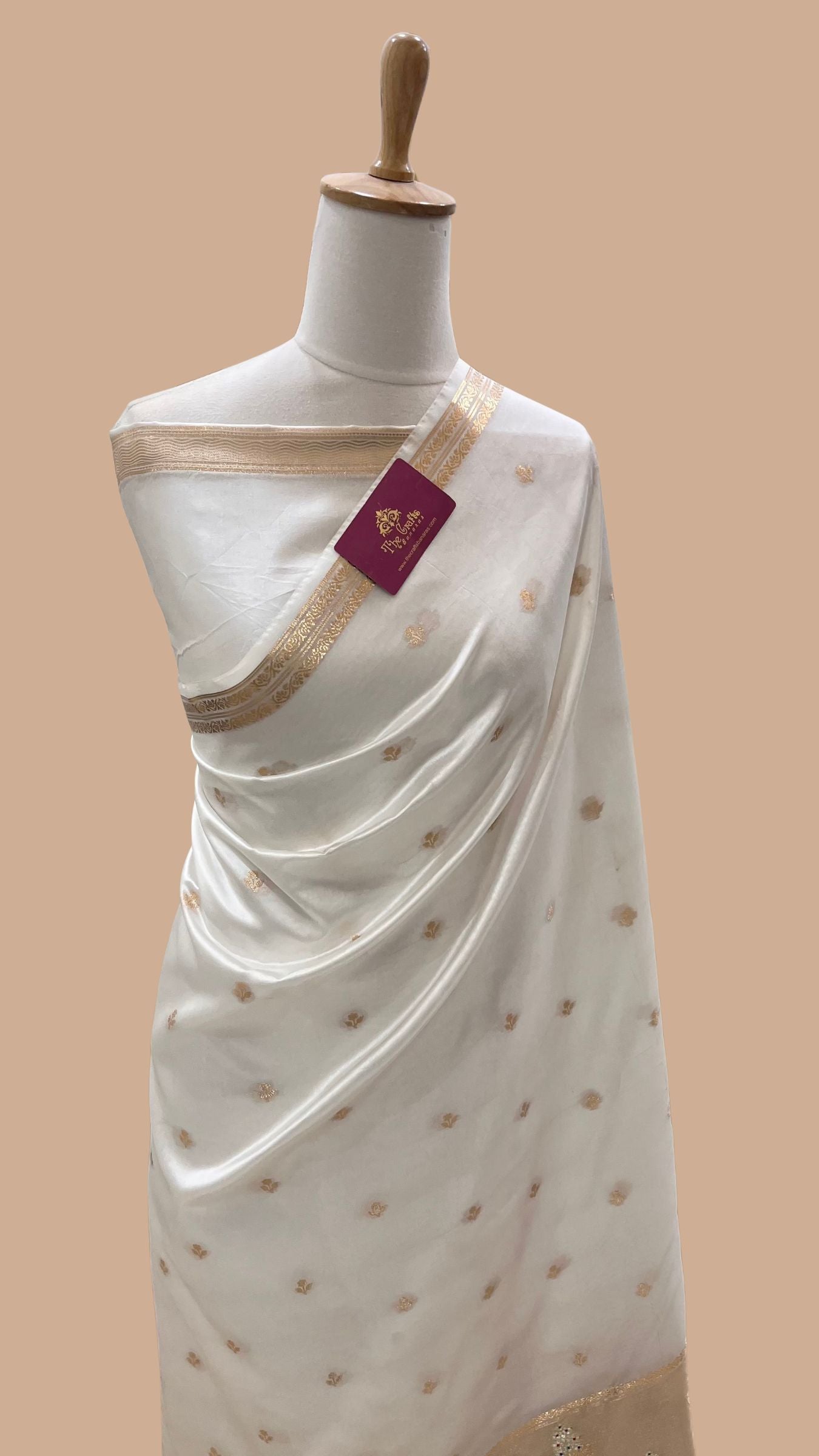 Pure Mango Silk Banarasi Saree