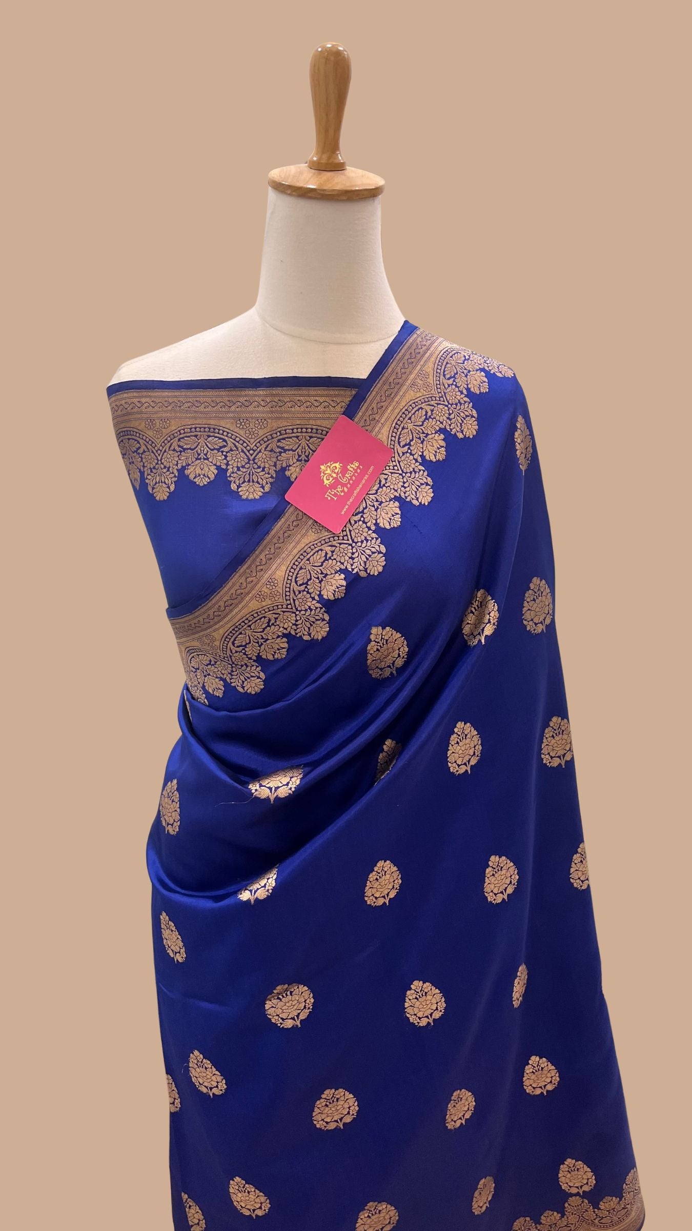 Pure Mango Silk Handloom Banarasi Saree