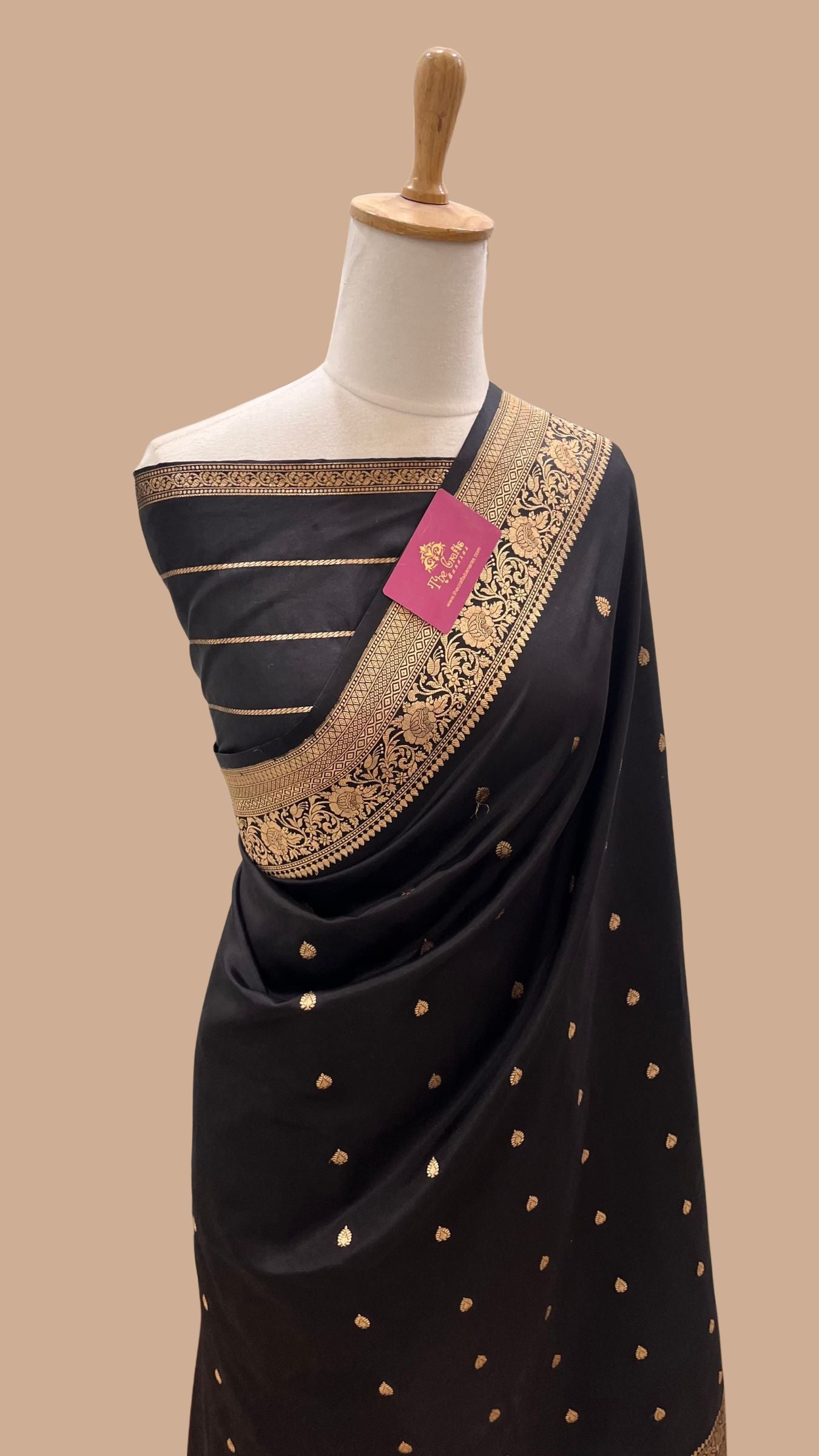 Pure Mango Silk Handloom Banarasi Saree