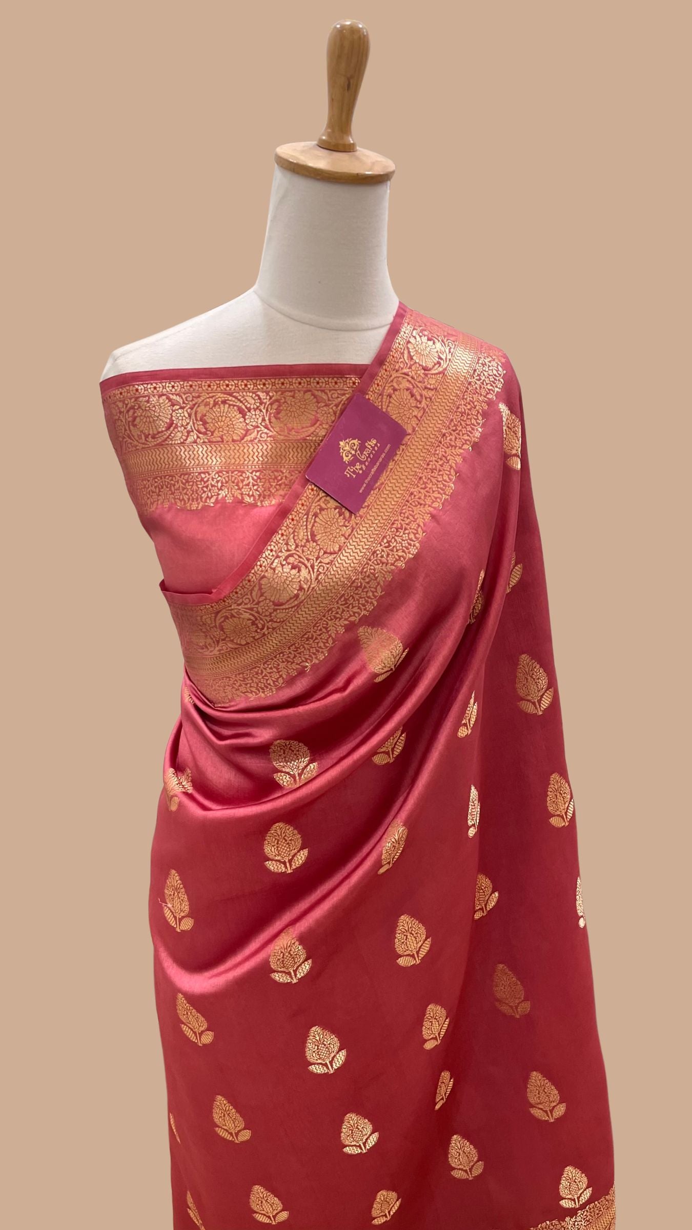 Pure Mango Silk Banarasi Saree