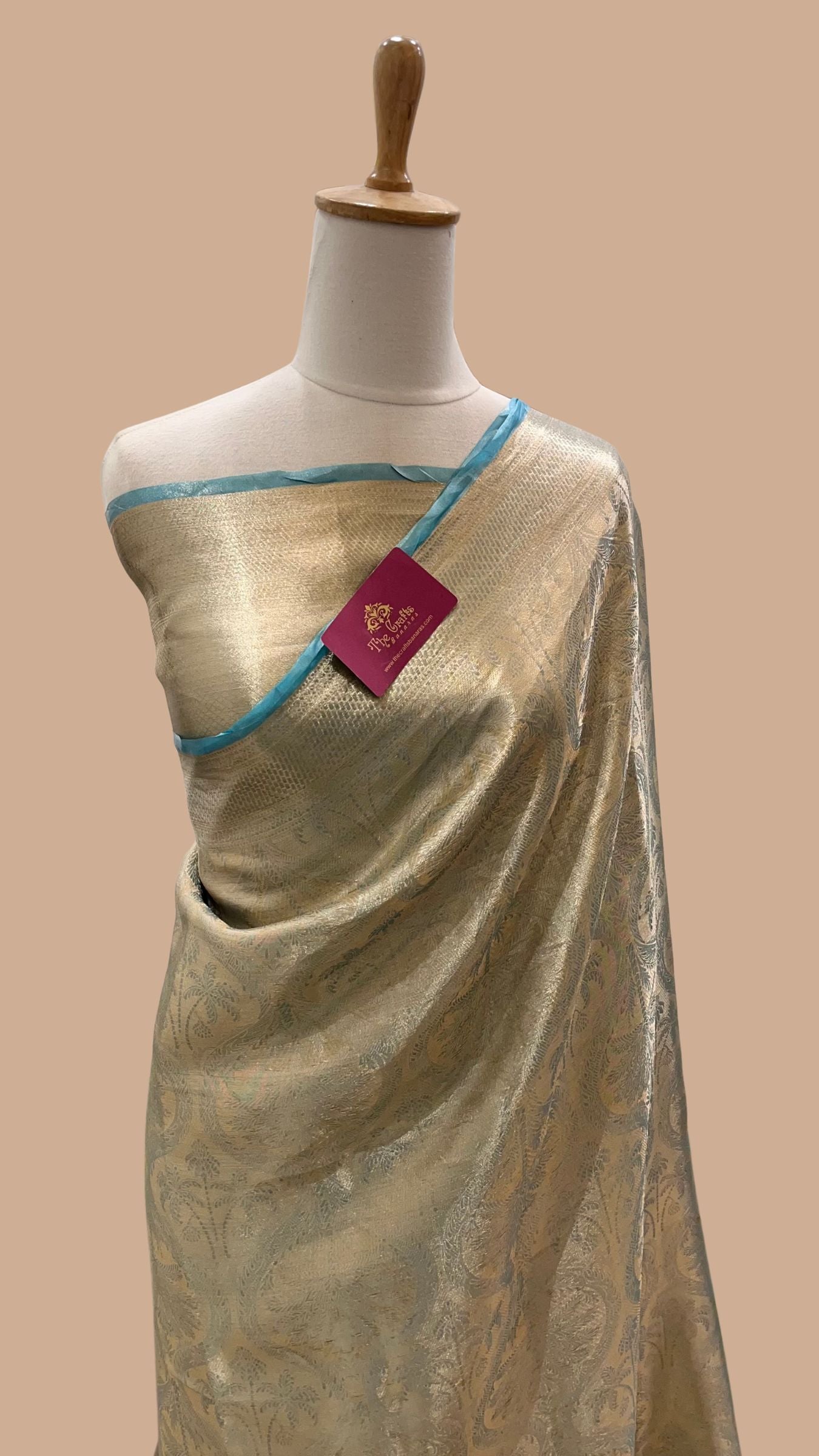 Pure Tissue Brocade Banarasi Saree