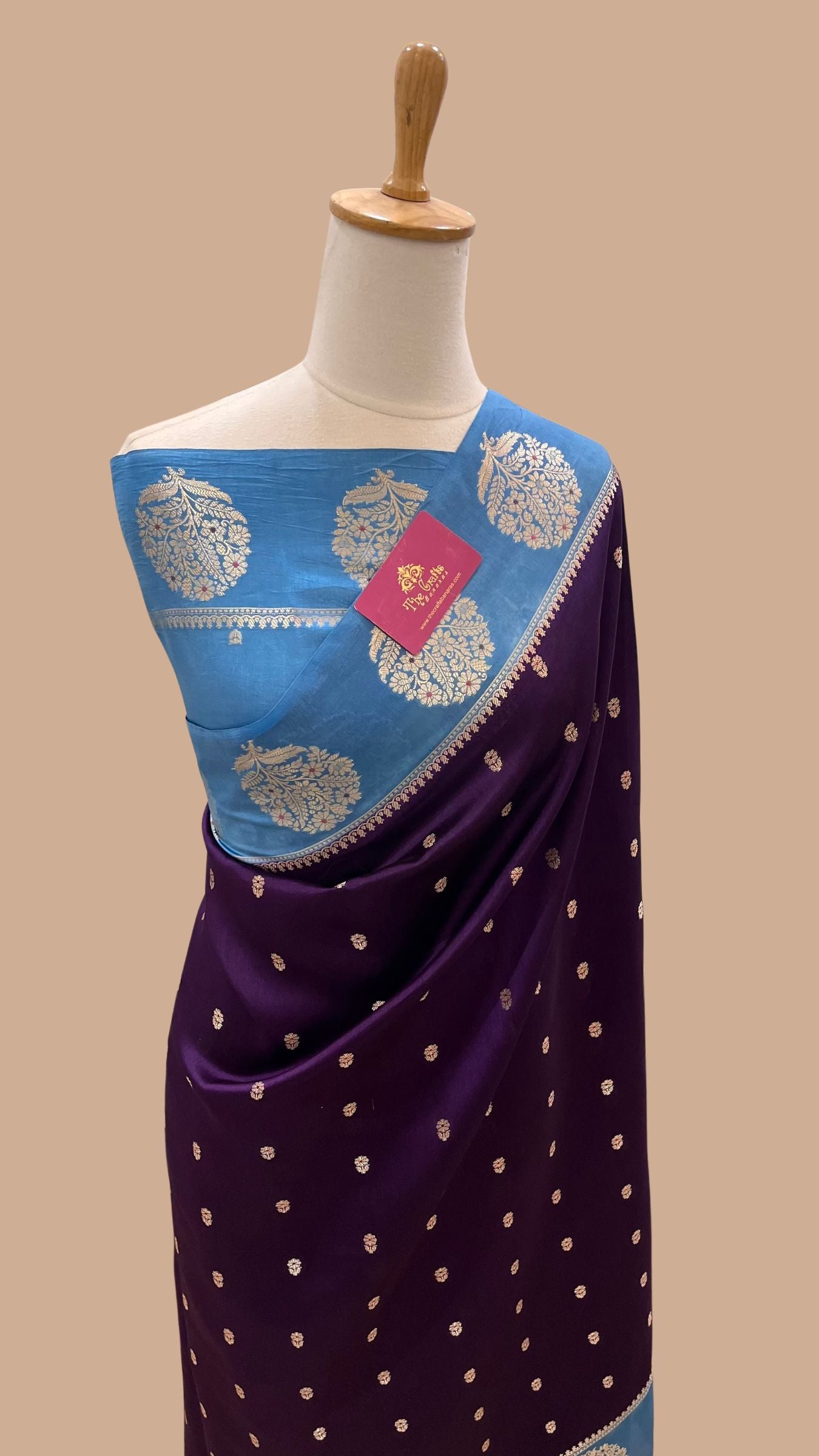 Pure Mango Silk Banarasi Saree
