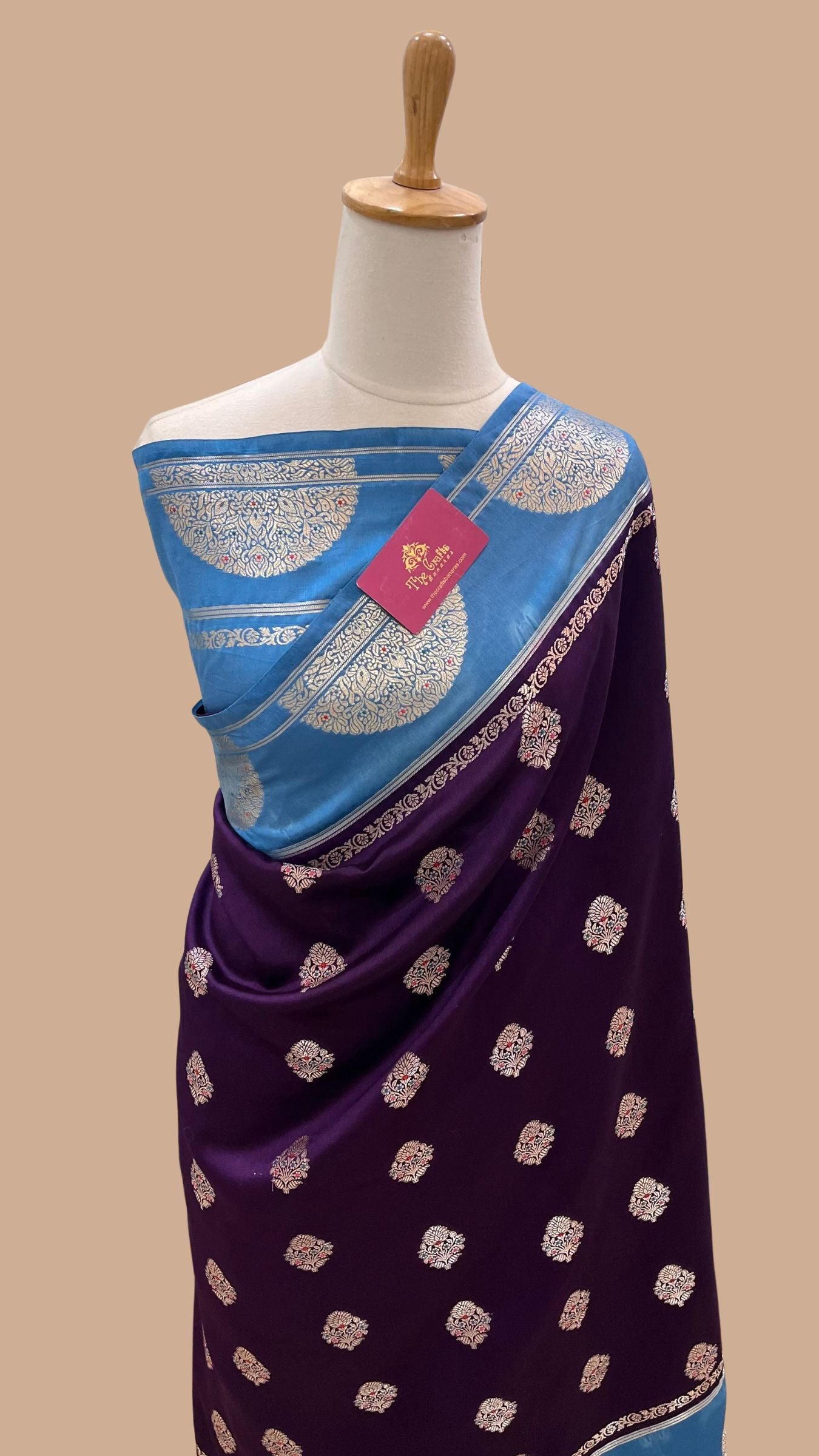 Pure Mango Silk Banarasi Saree