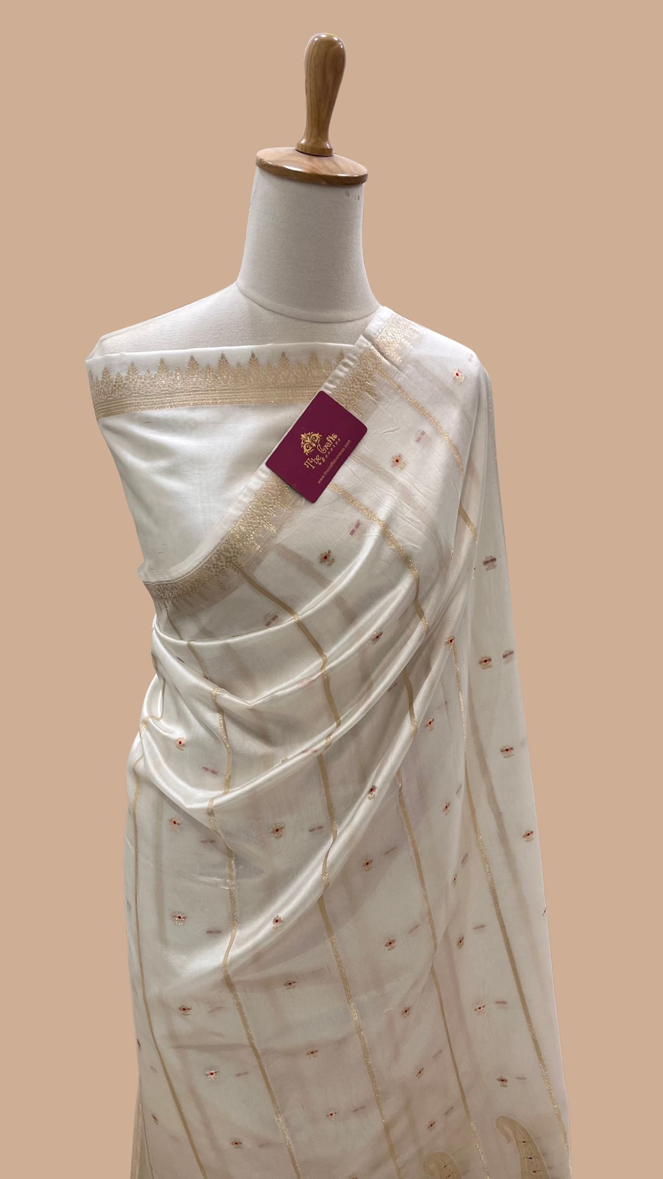 Pure Mango Silk Banarasi Saree