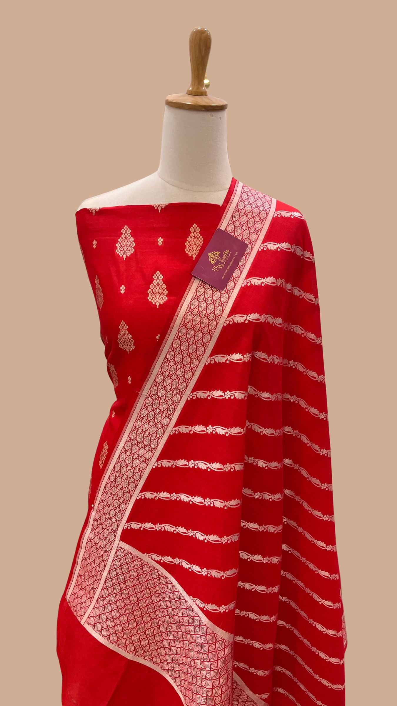 Pure Chiniya Silk Banarasi Dress Material