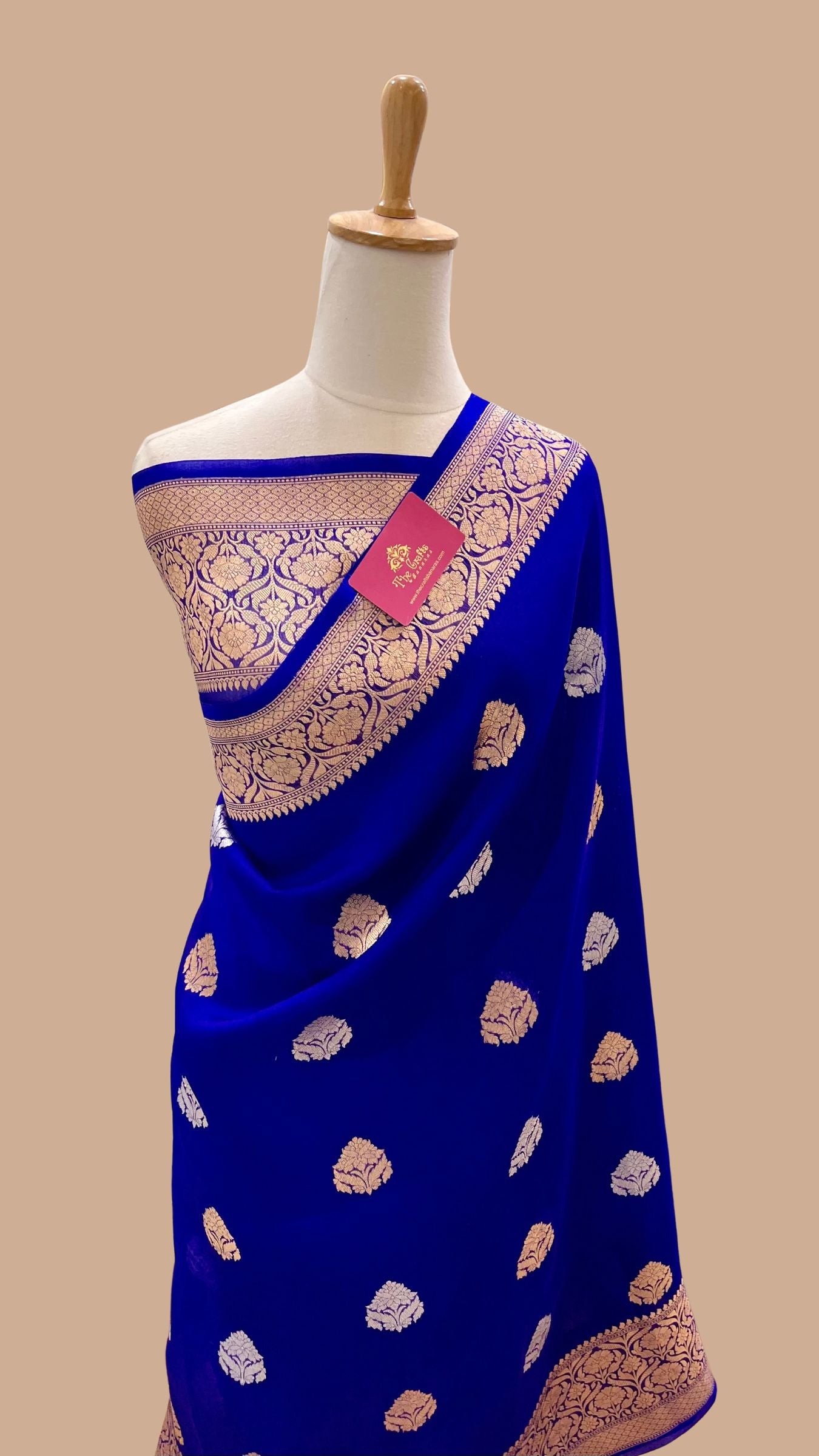 Pure Kora Silk Handloom Banarasi Saree