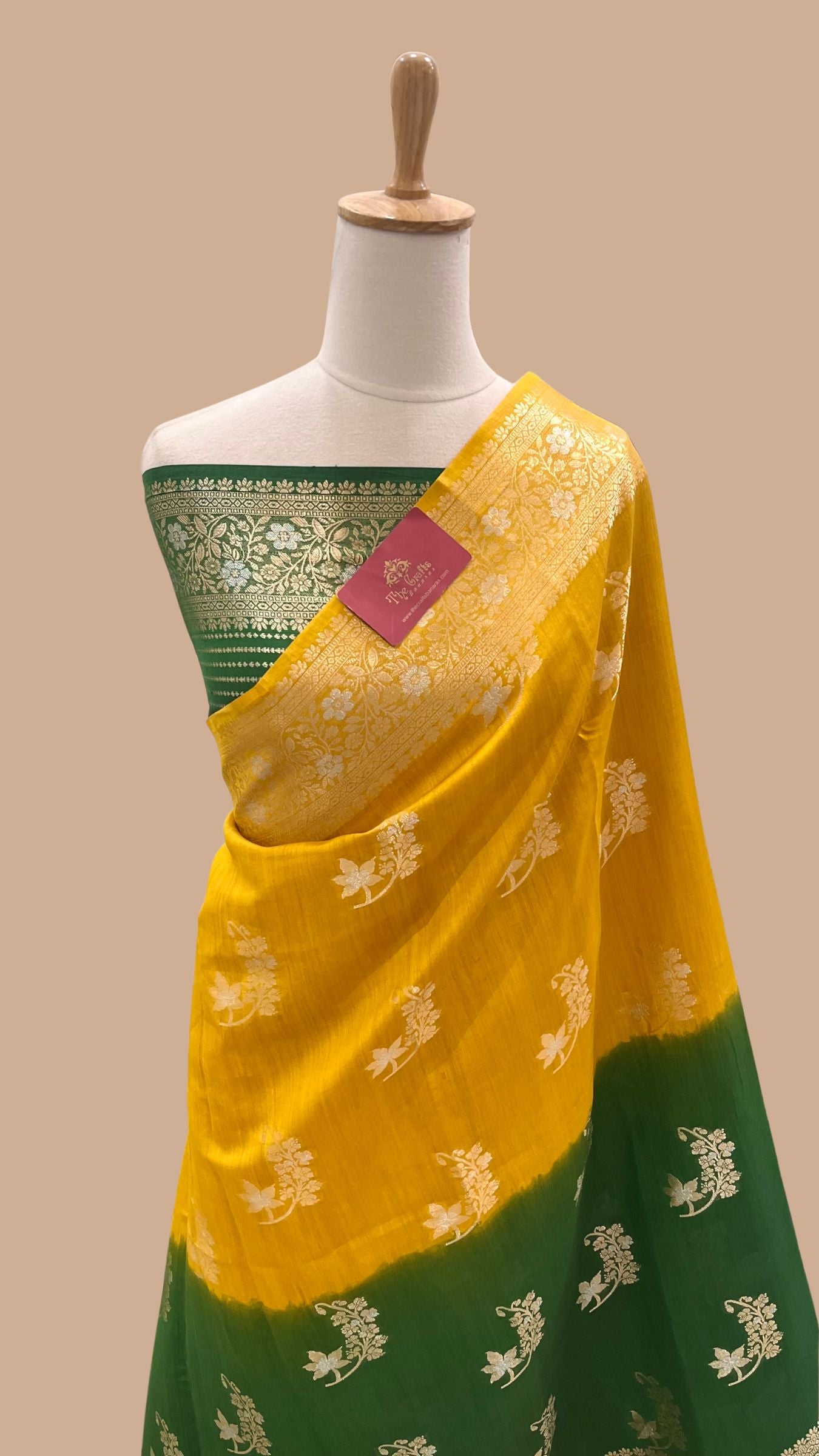 Pure Chiniya Silk Banarasi Saree