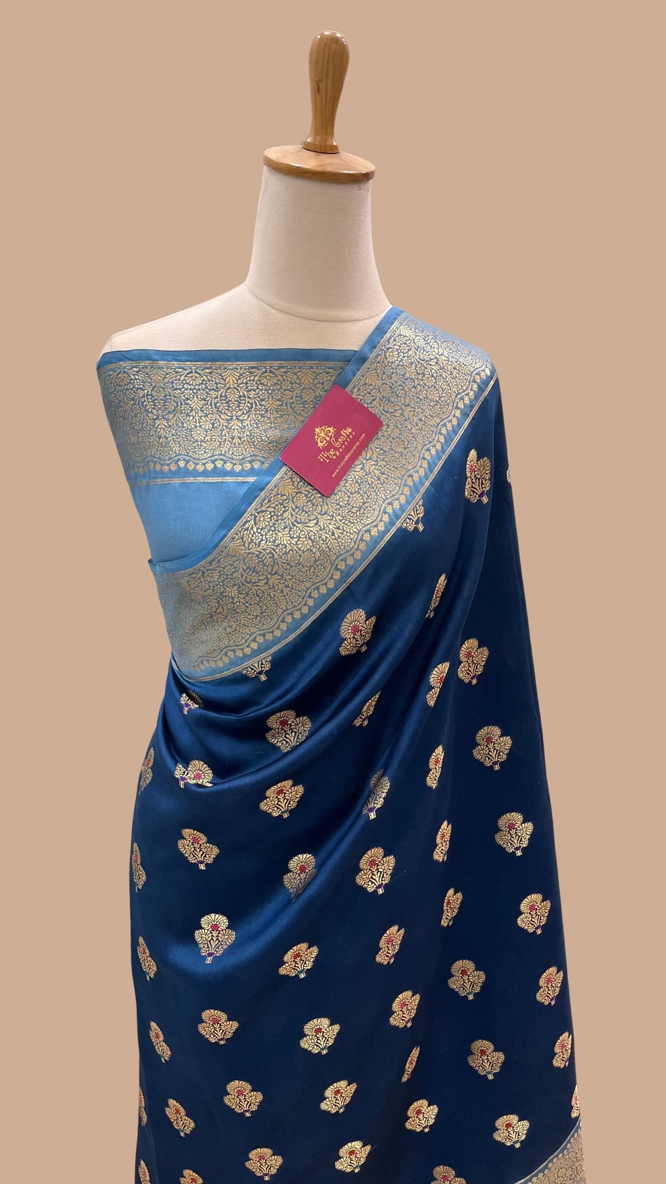 Pure Mango Silk Banarasi Saree