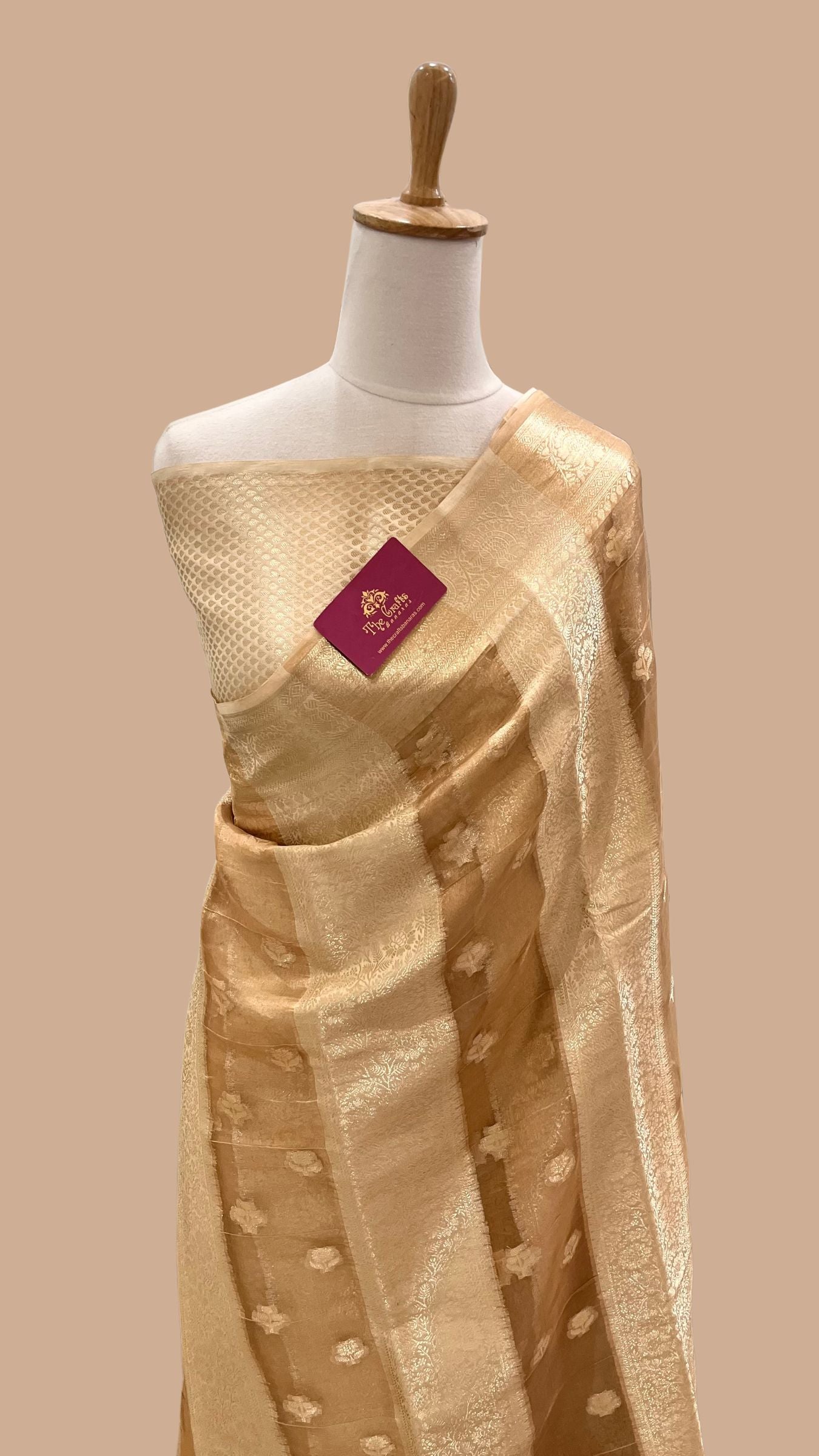 Pure Chiniya Tissue Silk Banarasi Saree