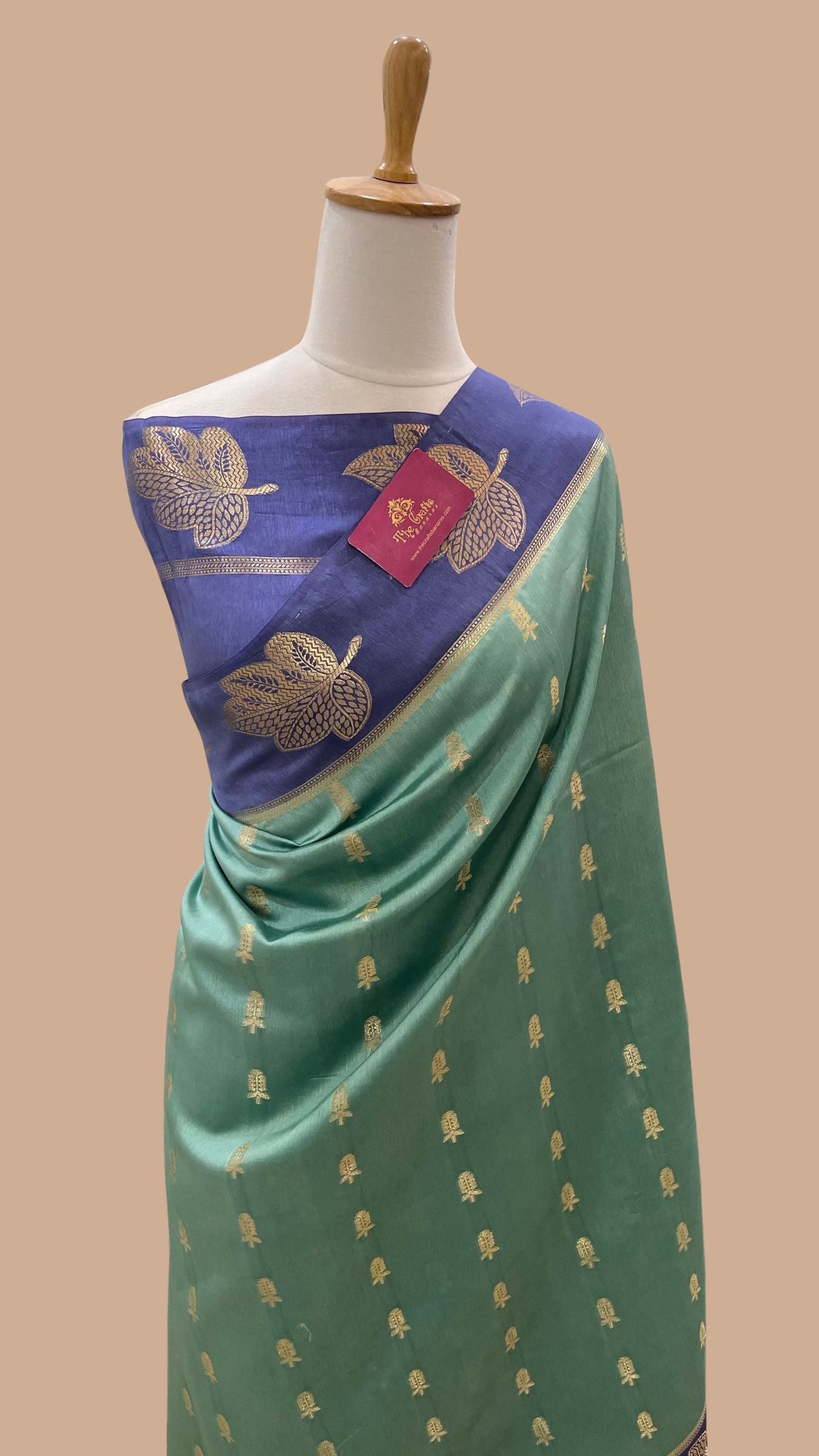 Pure Dupion Silk Banarasi Saree
