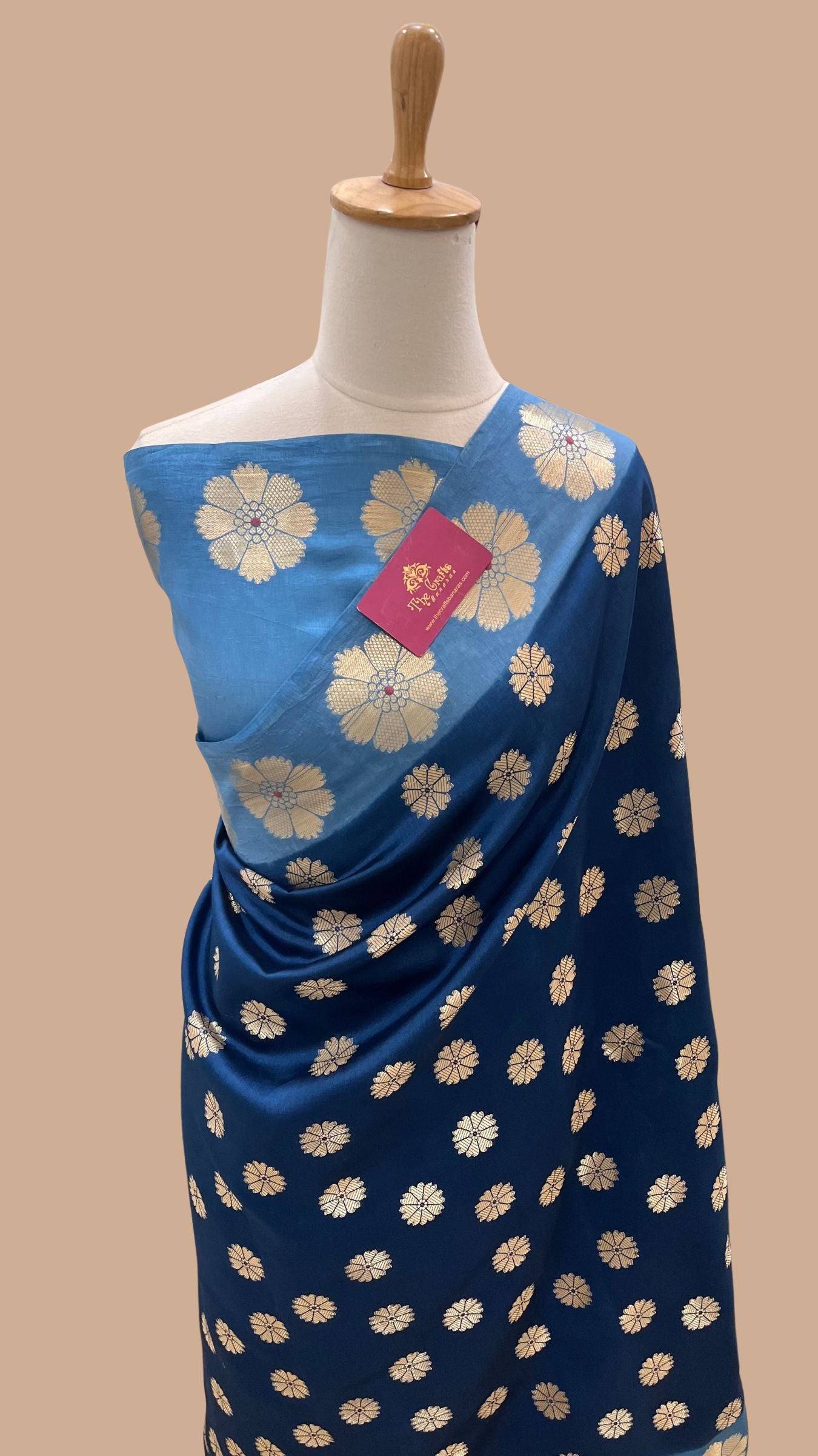 Pure Mango Silk Banarasi Saree