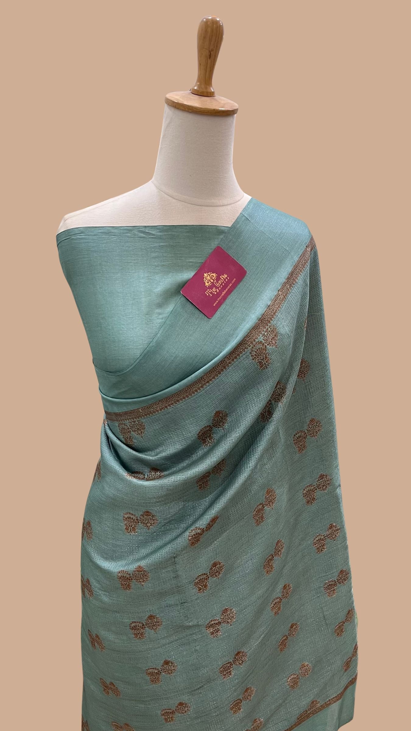 Pure Tussar Silk Banarasi Saree