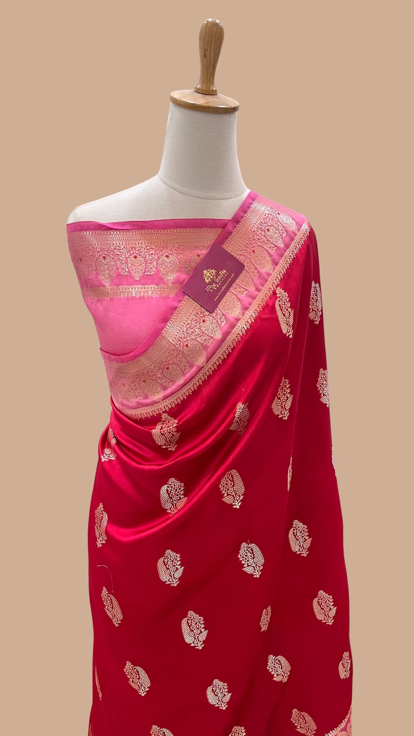 Pure Mango Silk Banarasi Saree