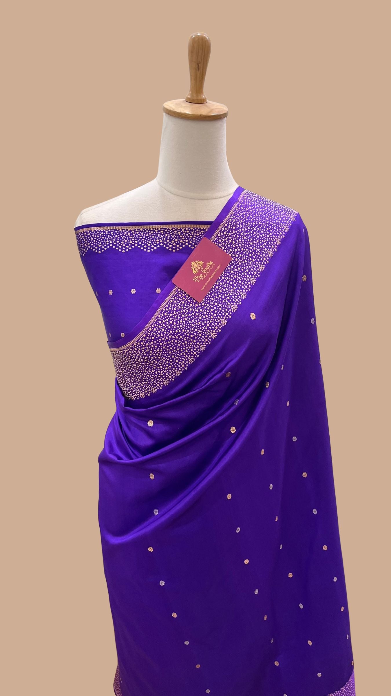 Pure Mango Silk Handloom Banarasi Saree