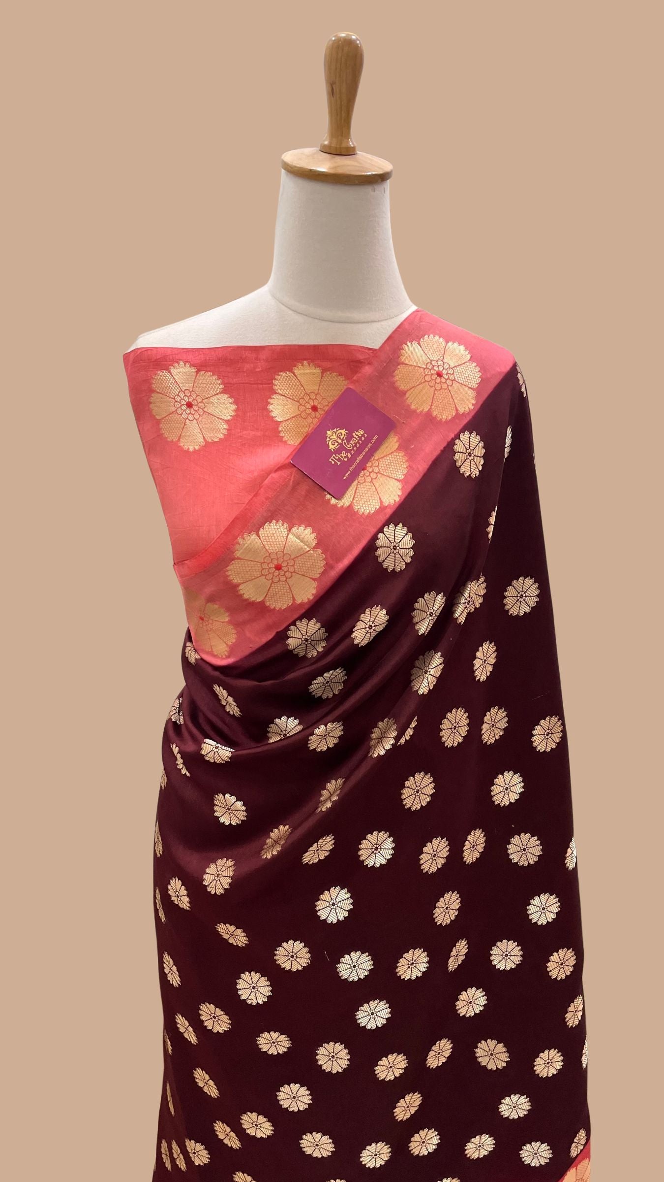 Pure Mango Silk Banarasi Saree