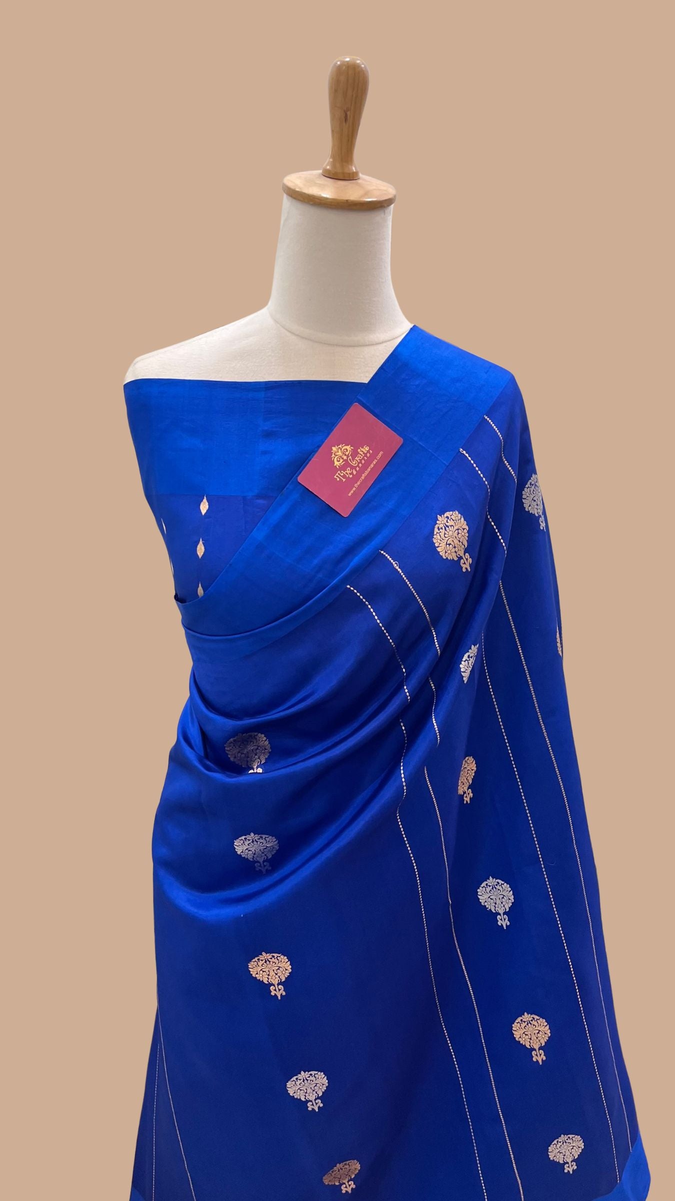 Pure Mango Silk Handloom Banarasi Saree
