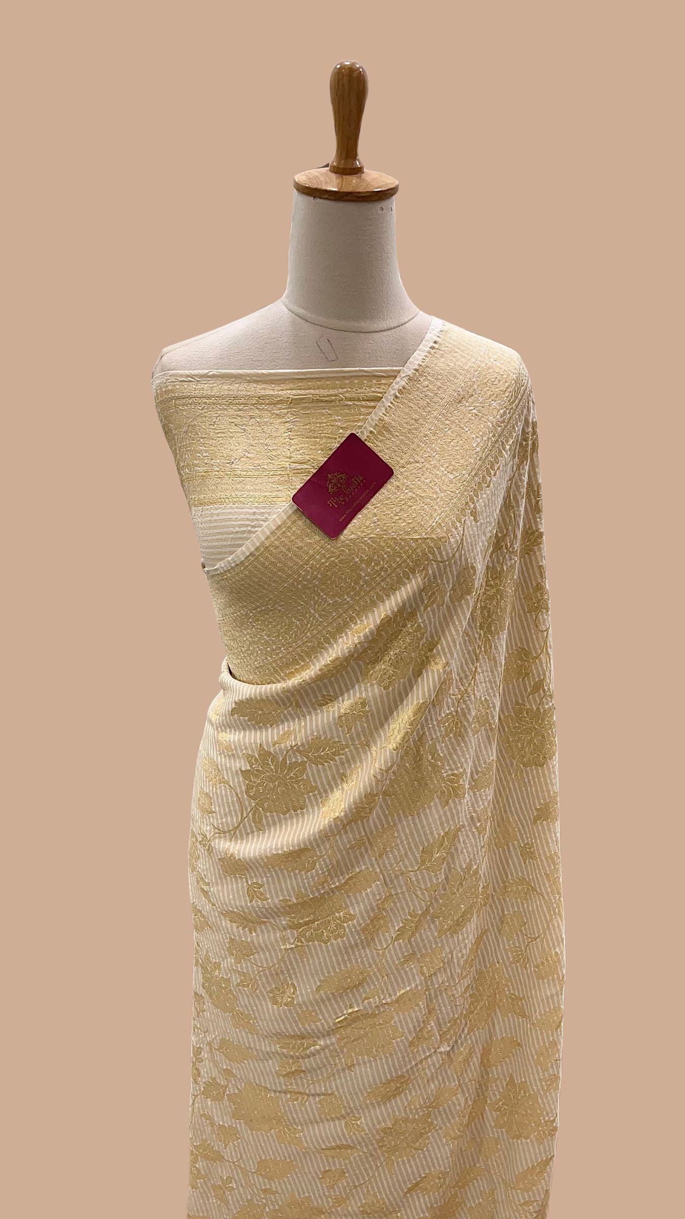Pure Munga Silk Handloom Banarasi Saree