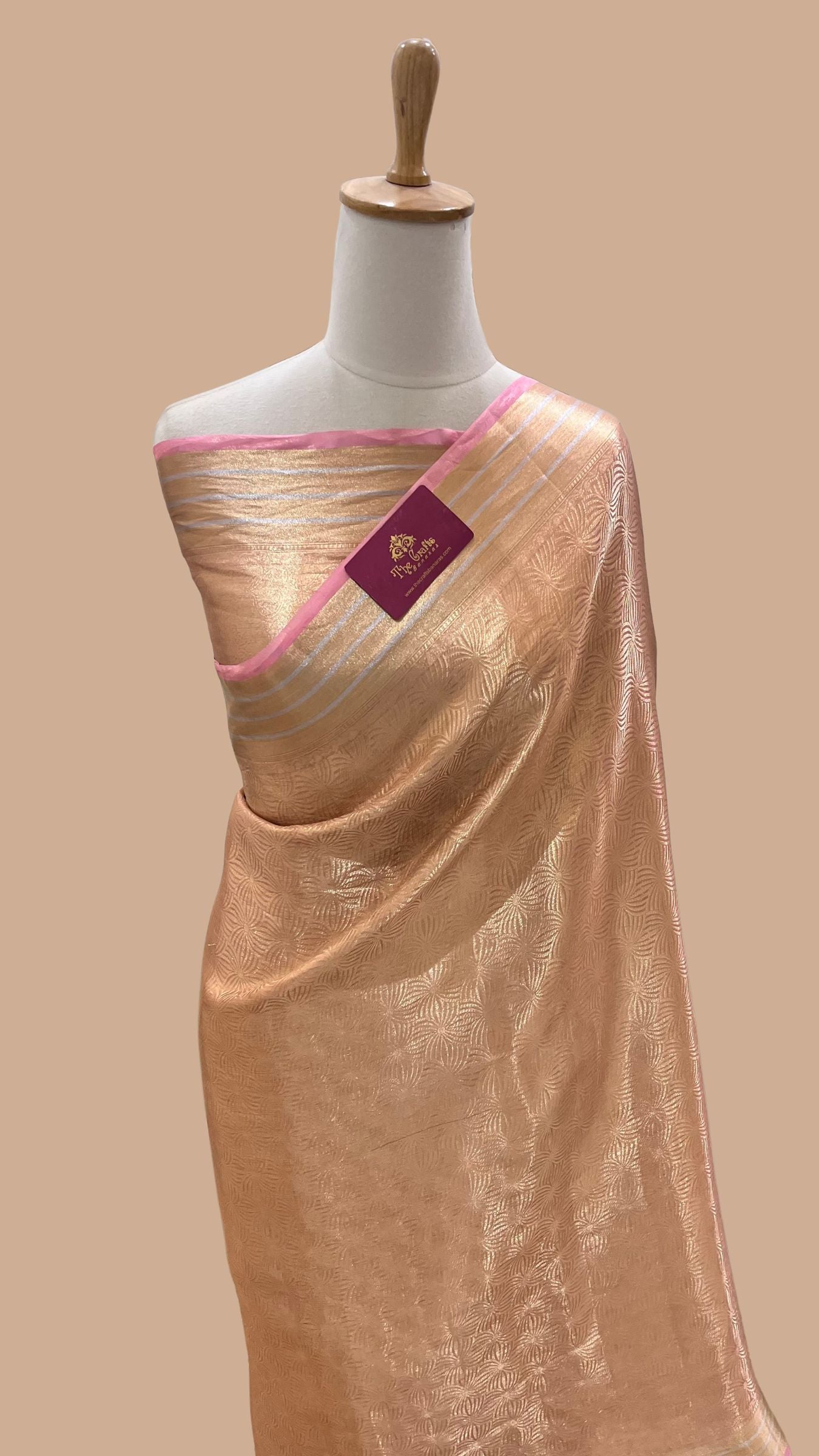 Pure Tissue Brocade Banarasi Saree