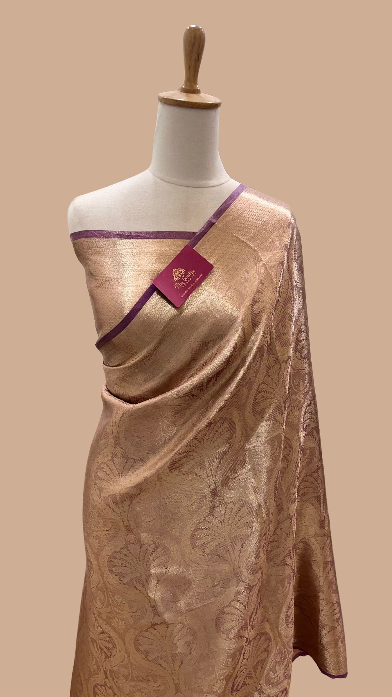 Pure Tissue Brocade Banarasi Saree