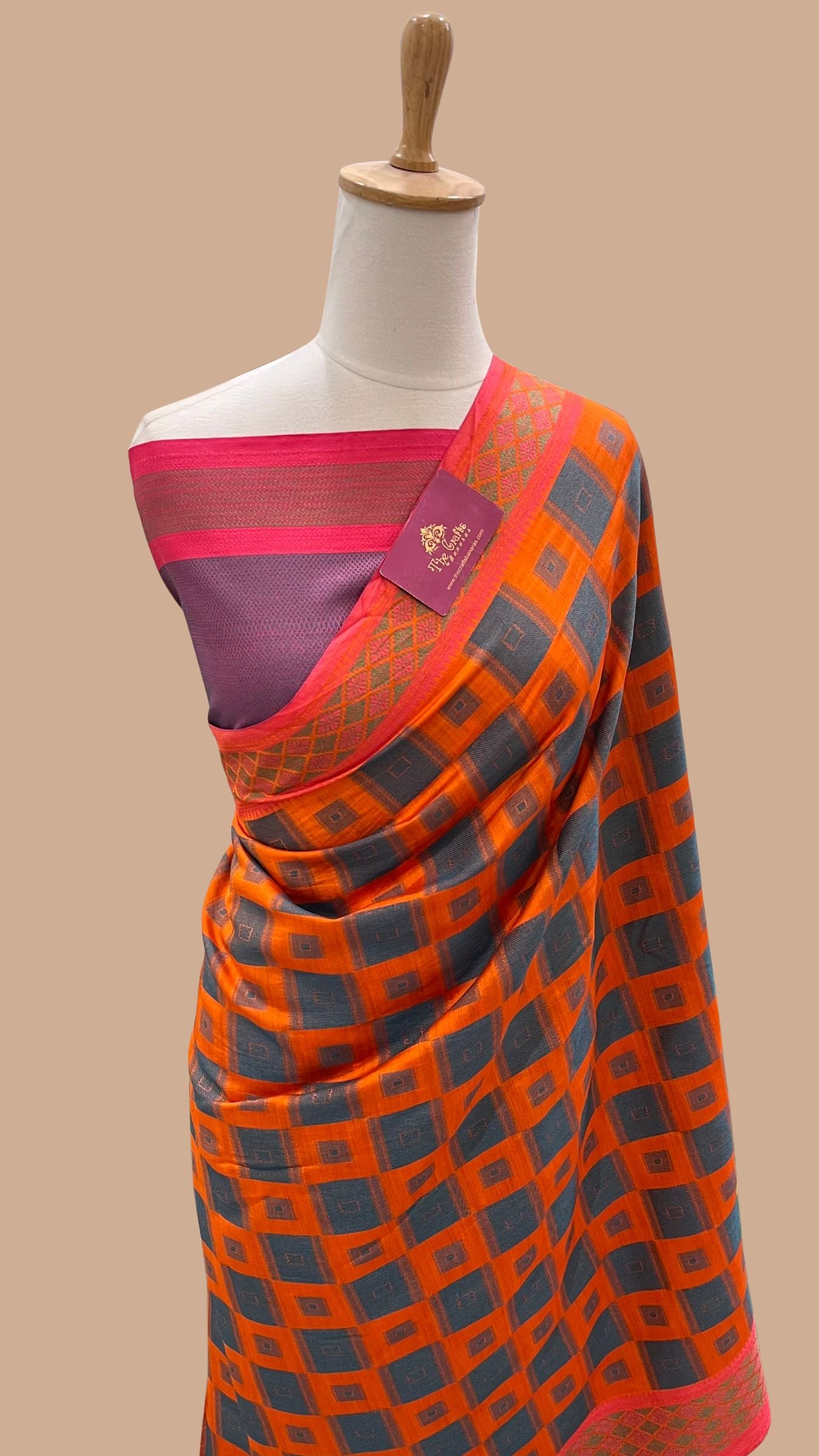 Pure Chiniya Silk Banarasi Saree