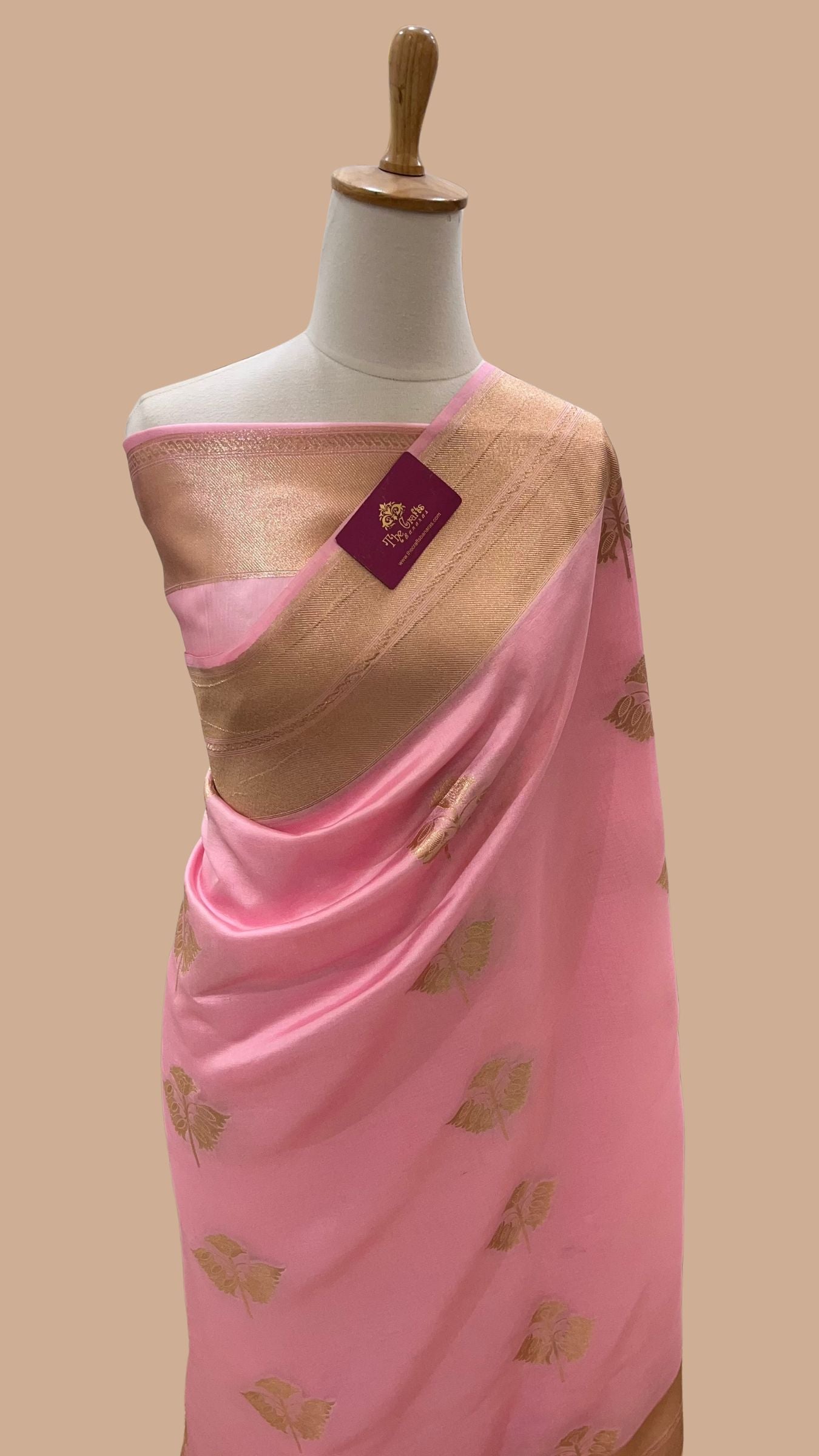 Pure Mango Silk Banarasi Saree