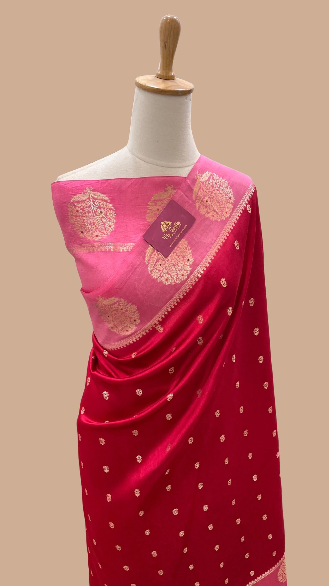 Pure Mango Silk Banarasi Saree