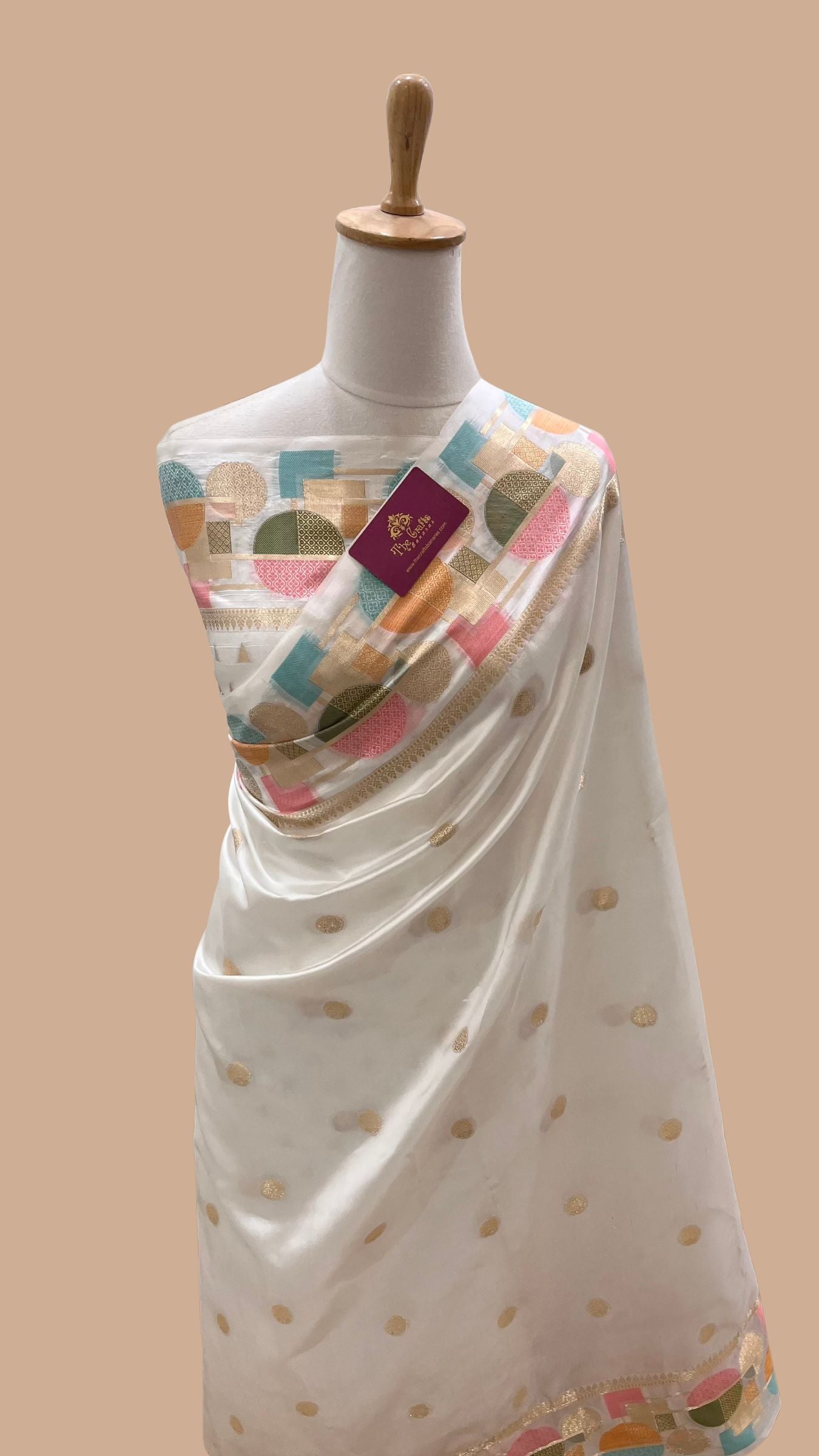 Pure Mango Silk Handloom Banarasi Saree