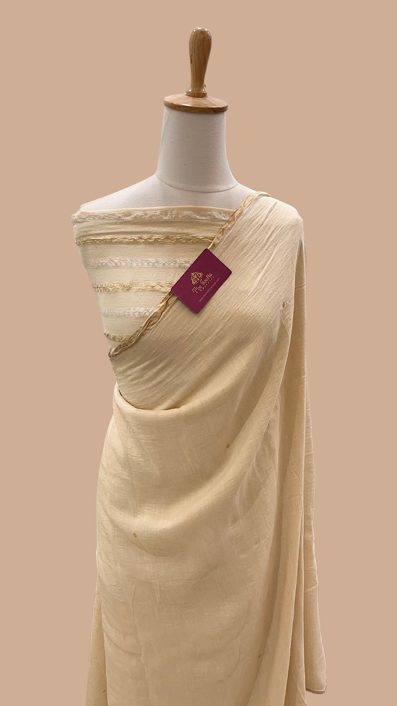 Pure Munga Silk Handloom Banarasi Saree