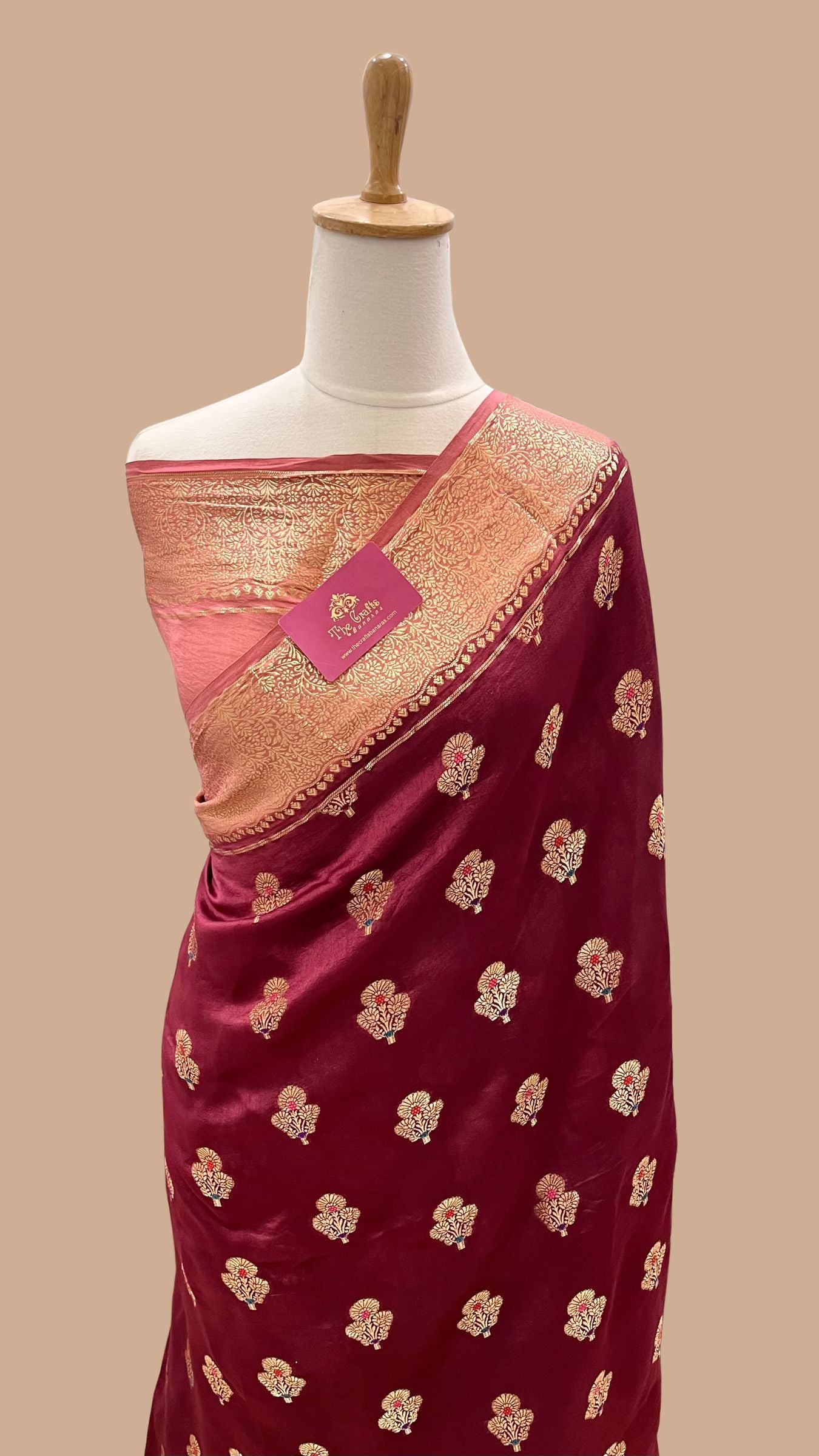 Pure Mango Silk Banarasi Saree
