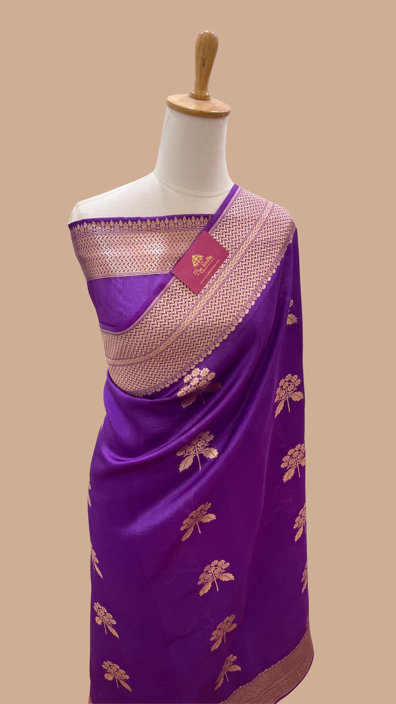 Pure Mango Silk Banarasi Saree