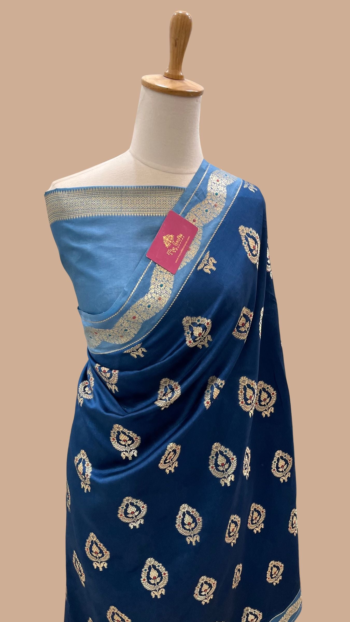Pure Mango Silk Banarasi Saree