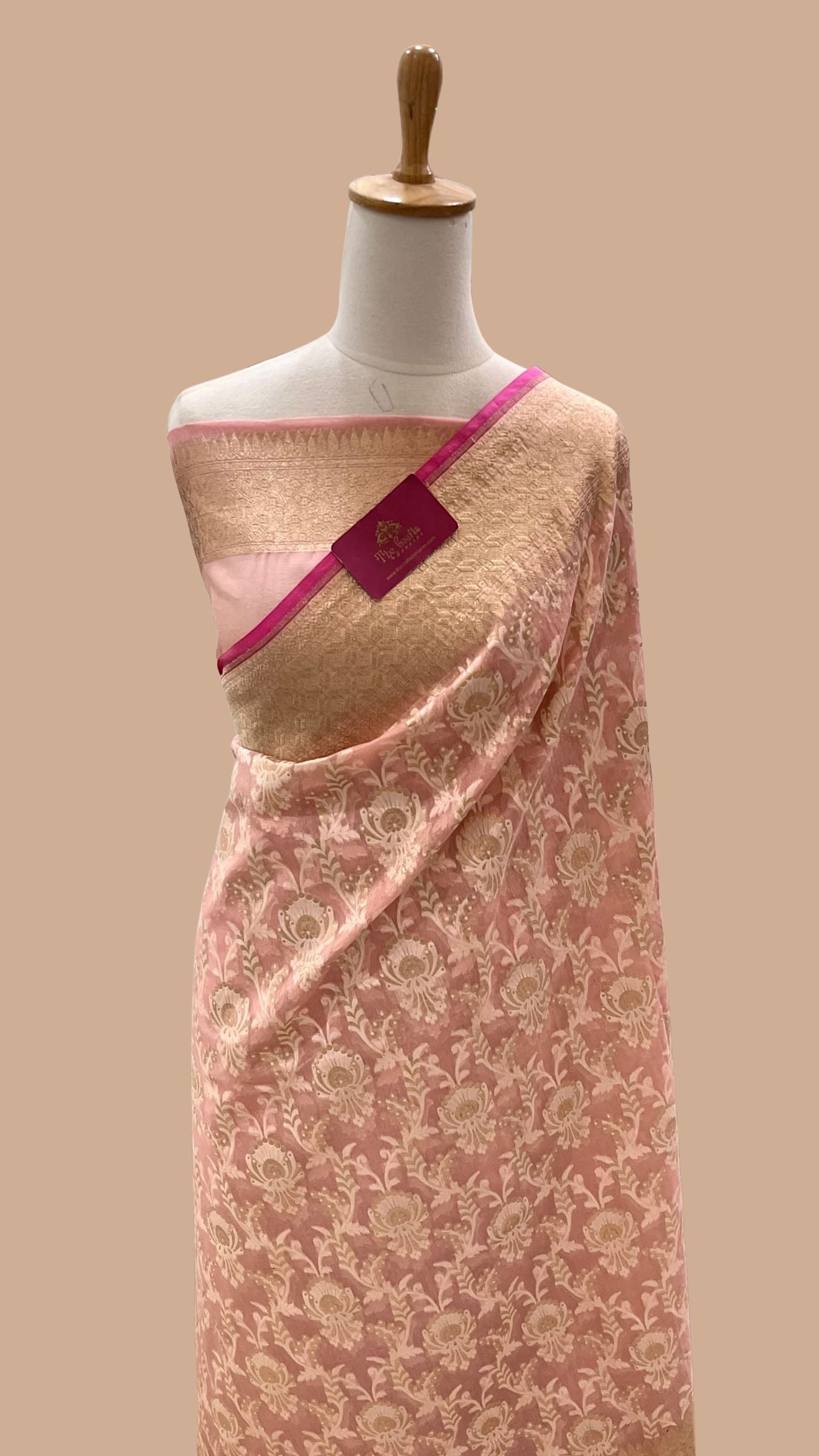 Pure Cotton Patola Banarasi Handloom Saree